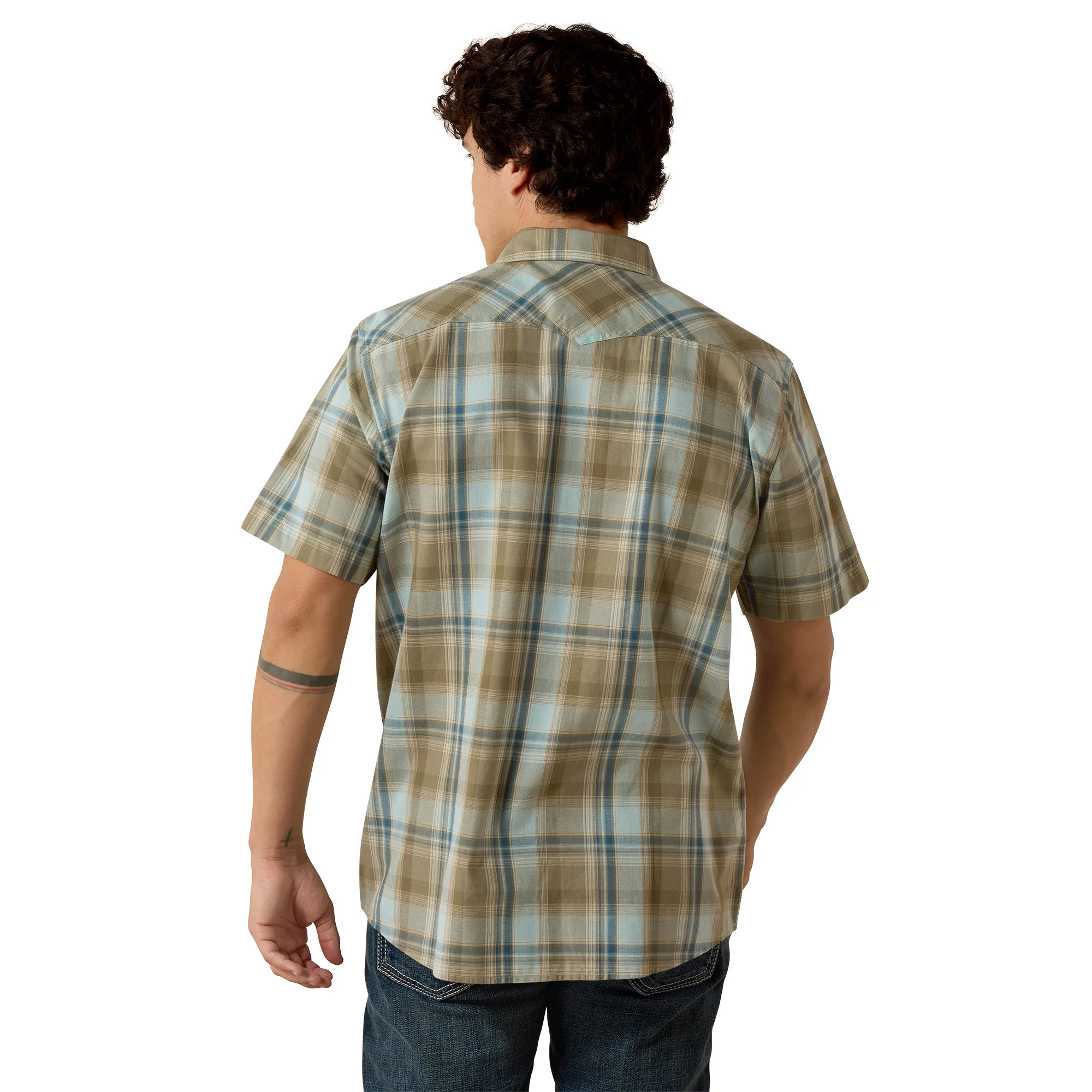 Men Ariat Shirt Hawk (SS) 10073577 - Image 3