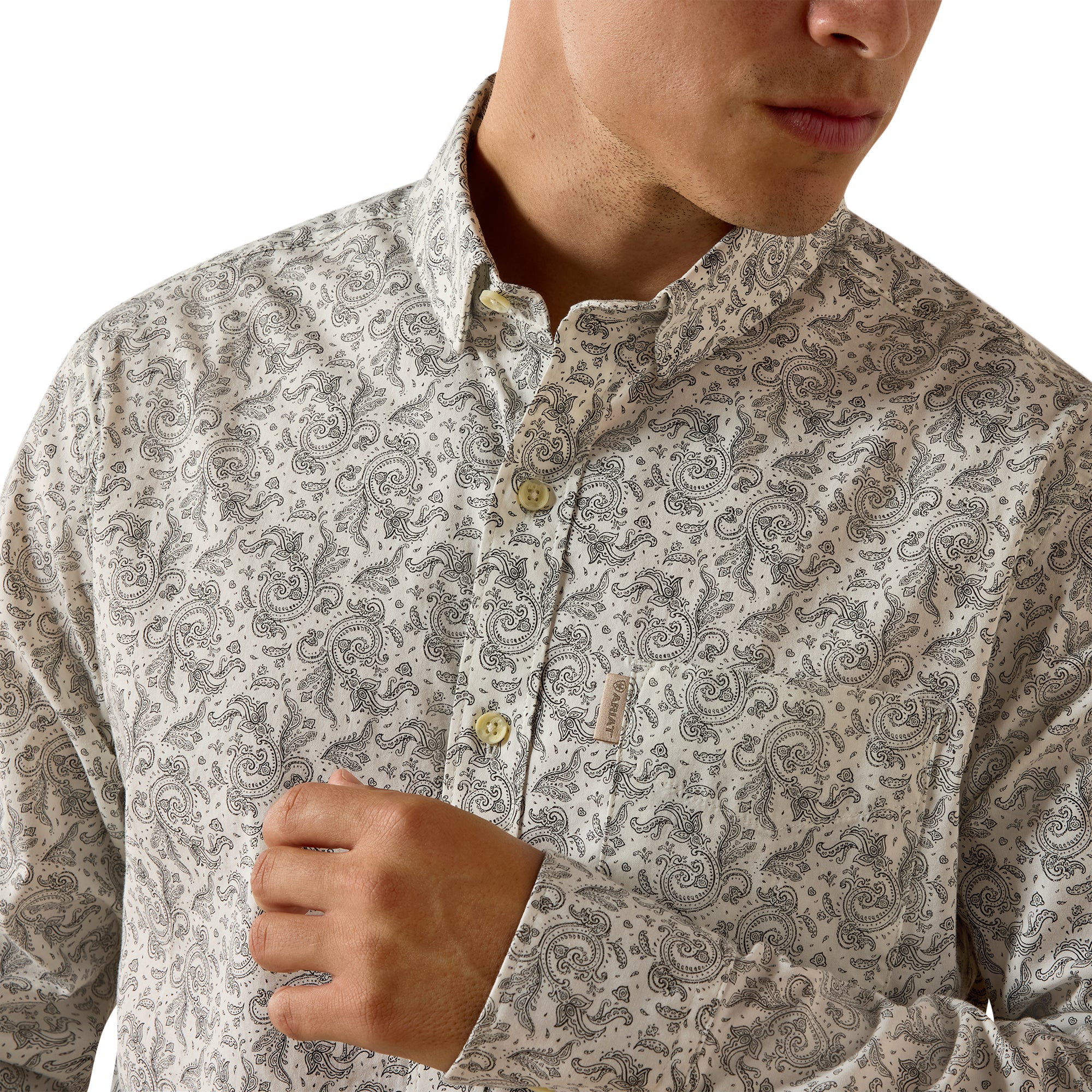 Men Ariat Shirt Martin (LS) 10073642 - Image 2
