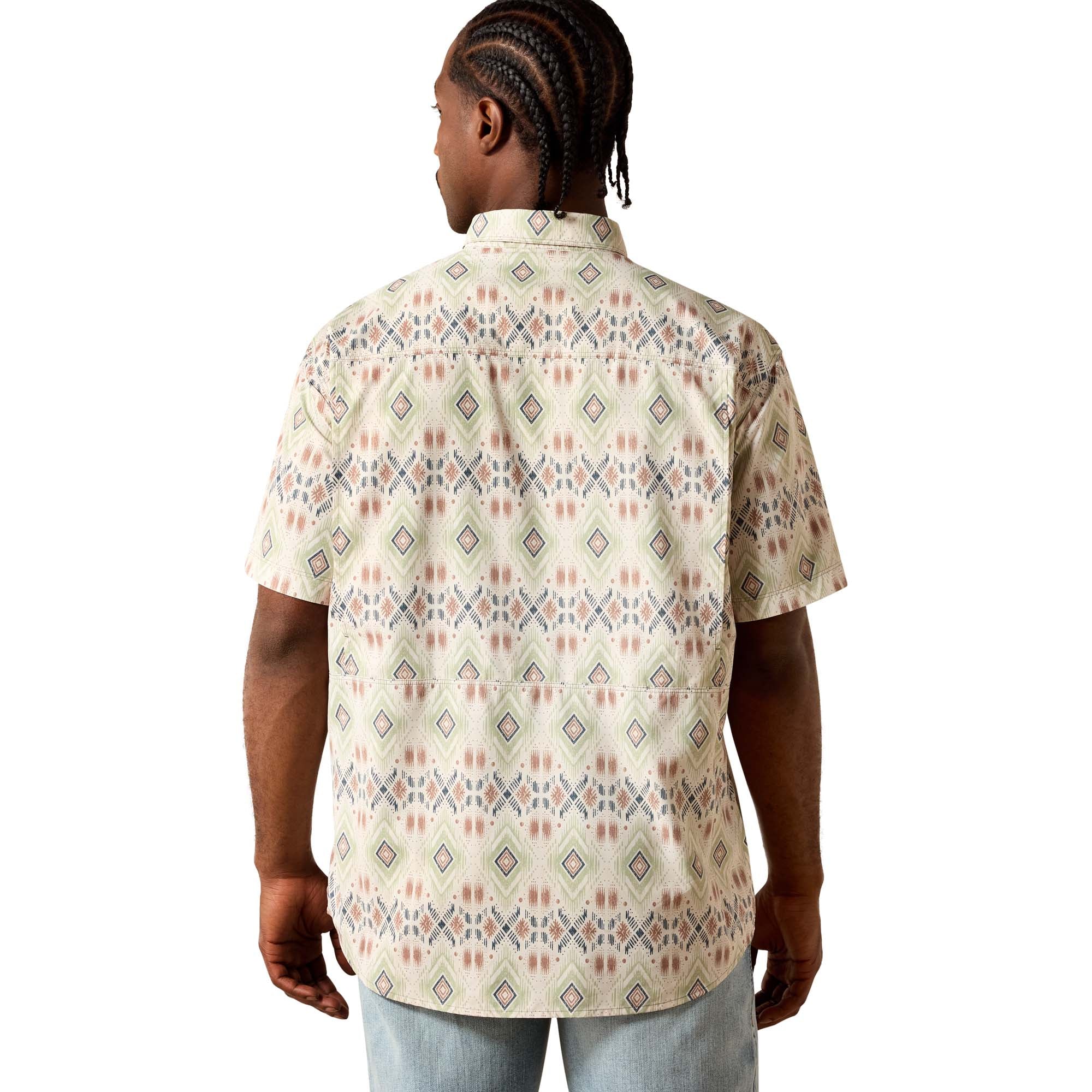 Men Ariat Shirt Printed Venttek Outbound 10071049 - Image 3