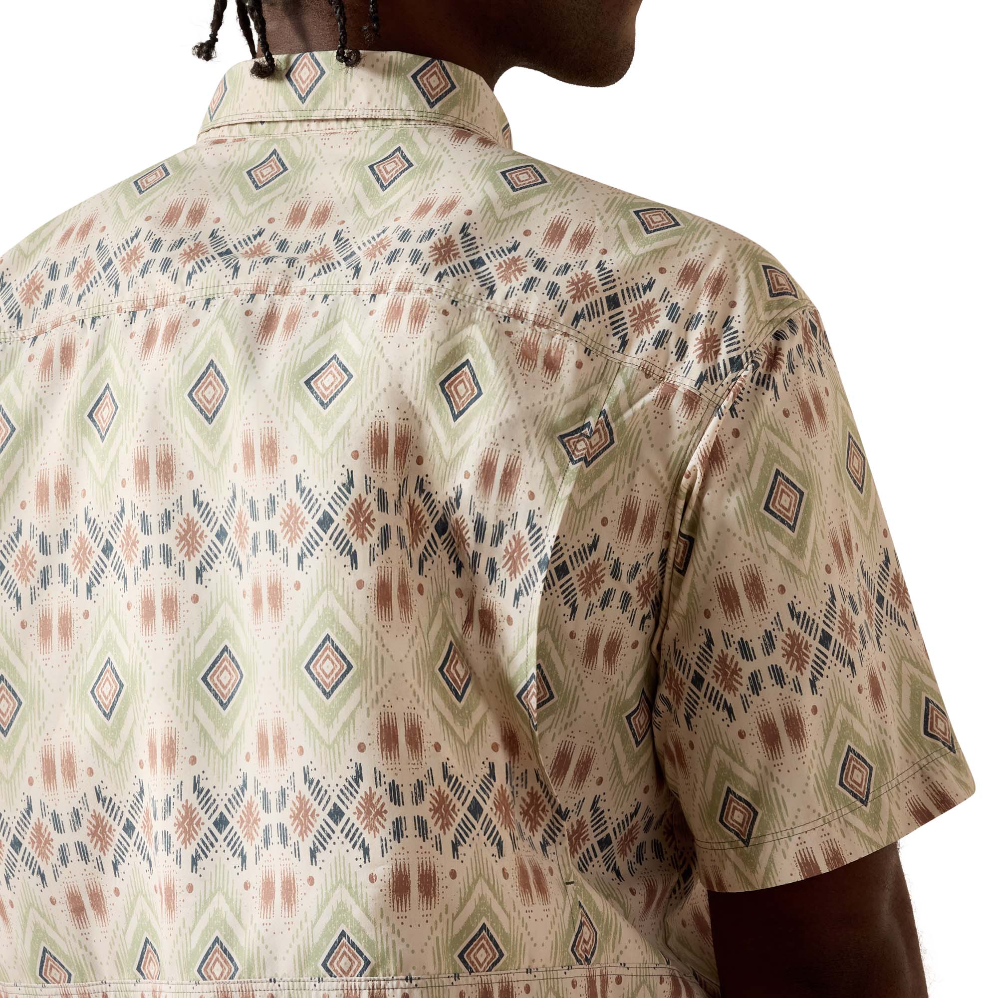 Men Ariat Shirt Printed Venttek Outbound 10071049 - Image 4