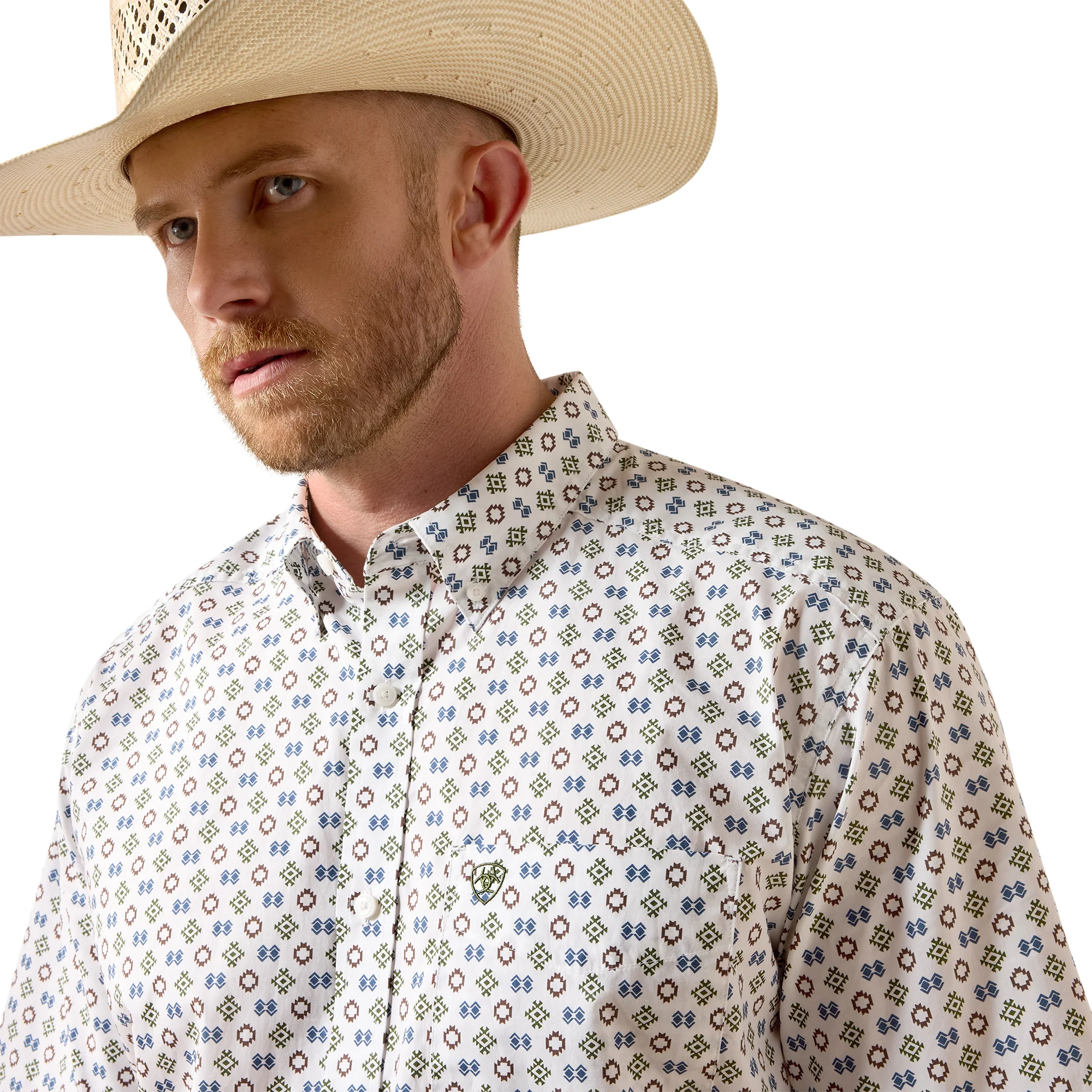 Men Ariat Shirt Seton (SS) 10073528 - Image 2