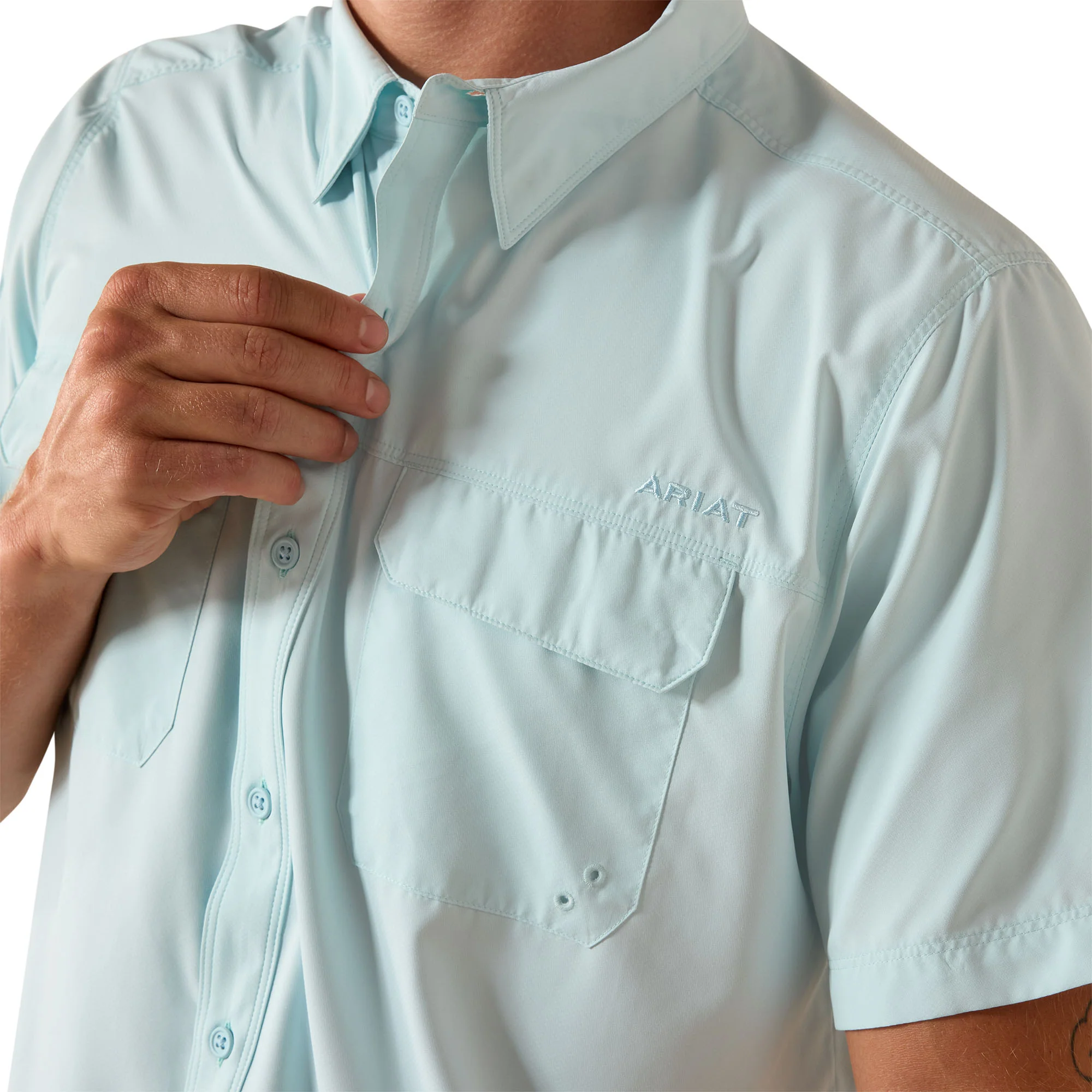 Men Ariat Shirt Venttek OutBound Fitted 10071763 - Image 2