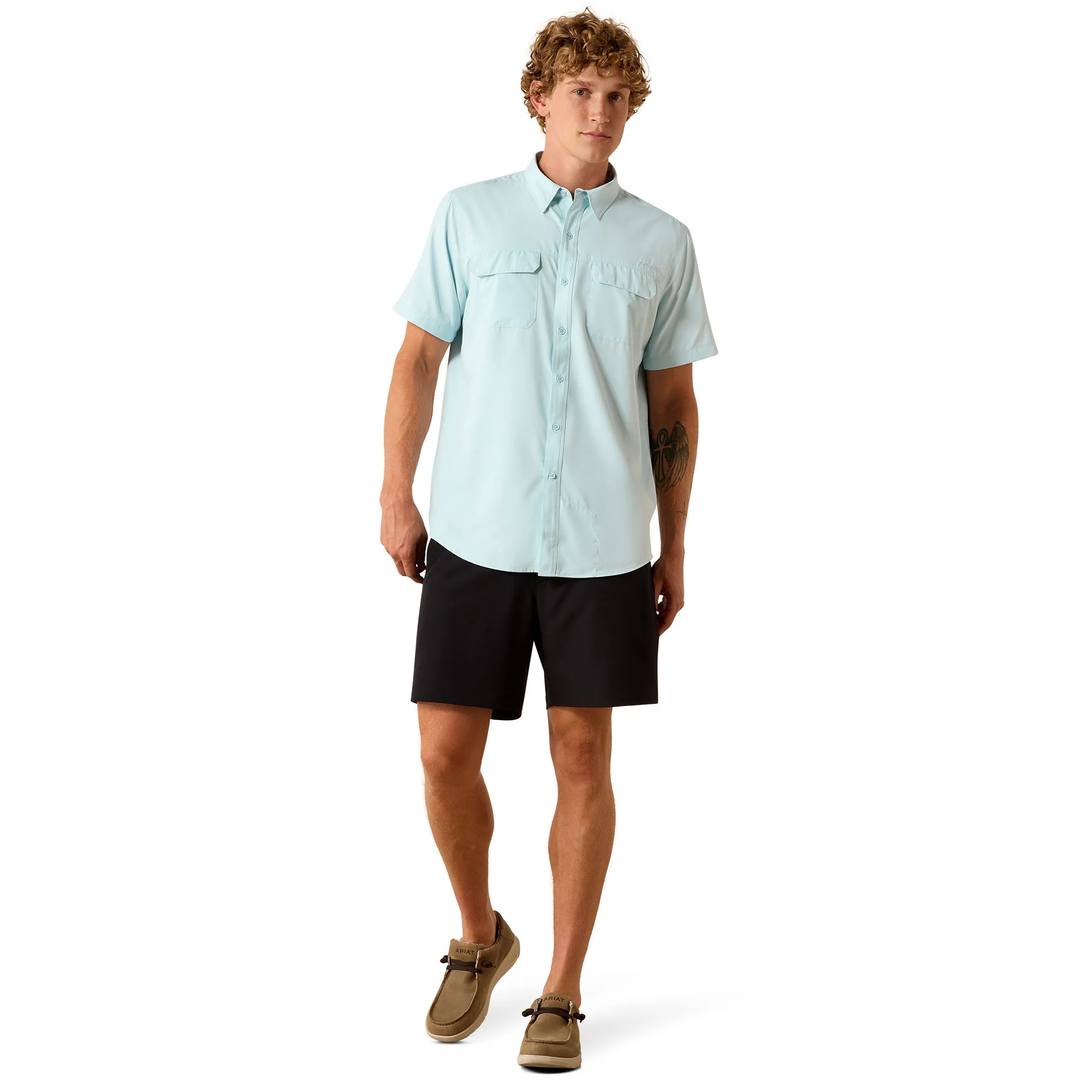 Men Ariat Shirt Venttek OutBound Fitted 10071763 - Image 6