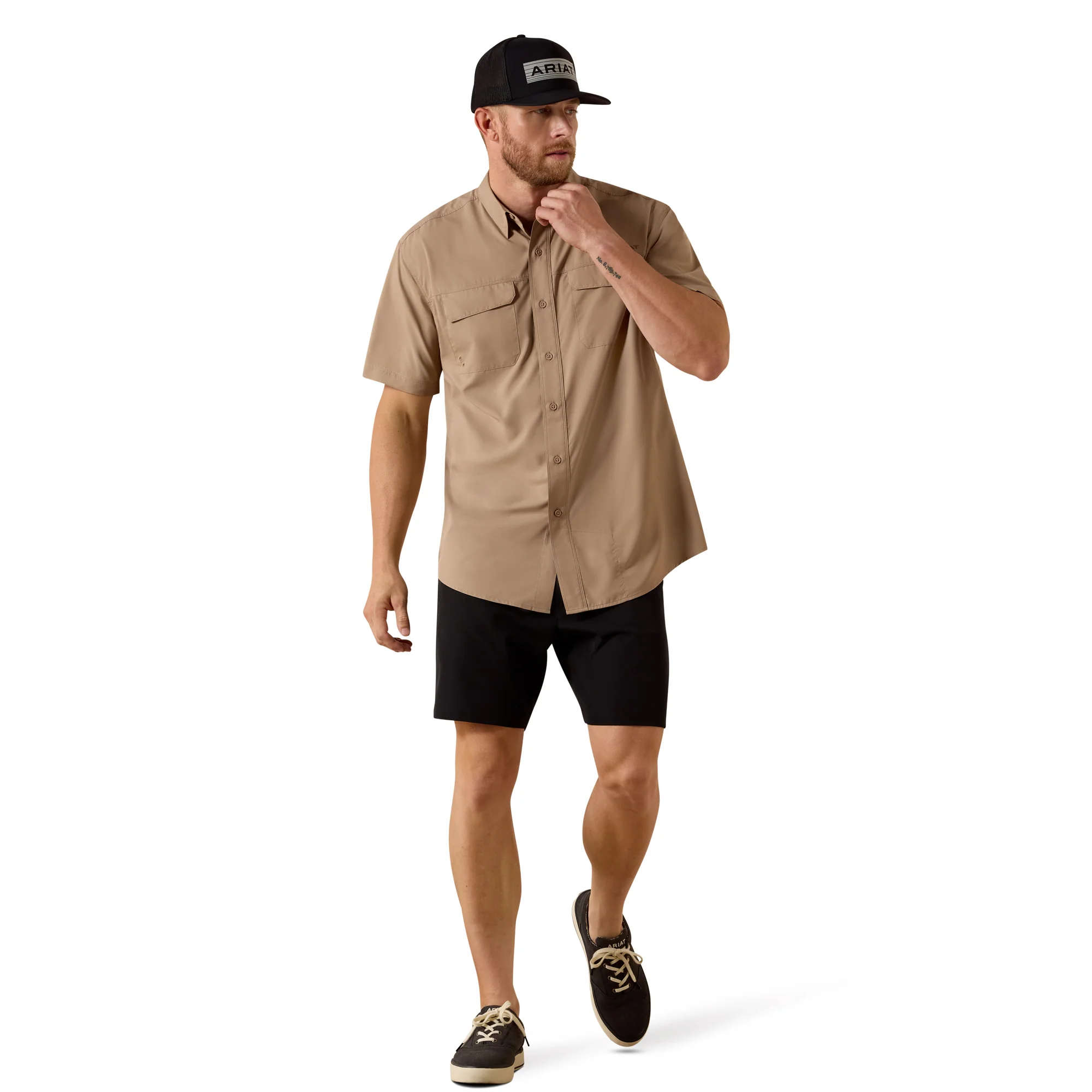 Men Ariat Shirt Venttek Outbound (SS) 10071552 - Image 5