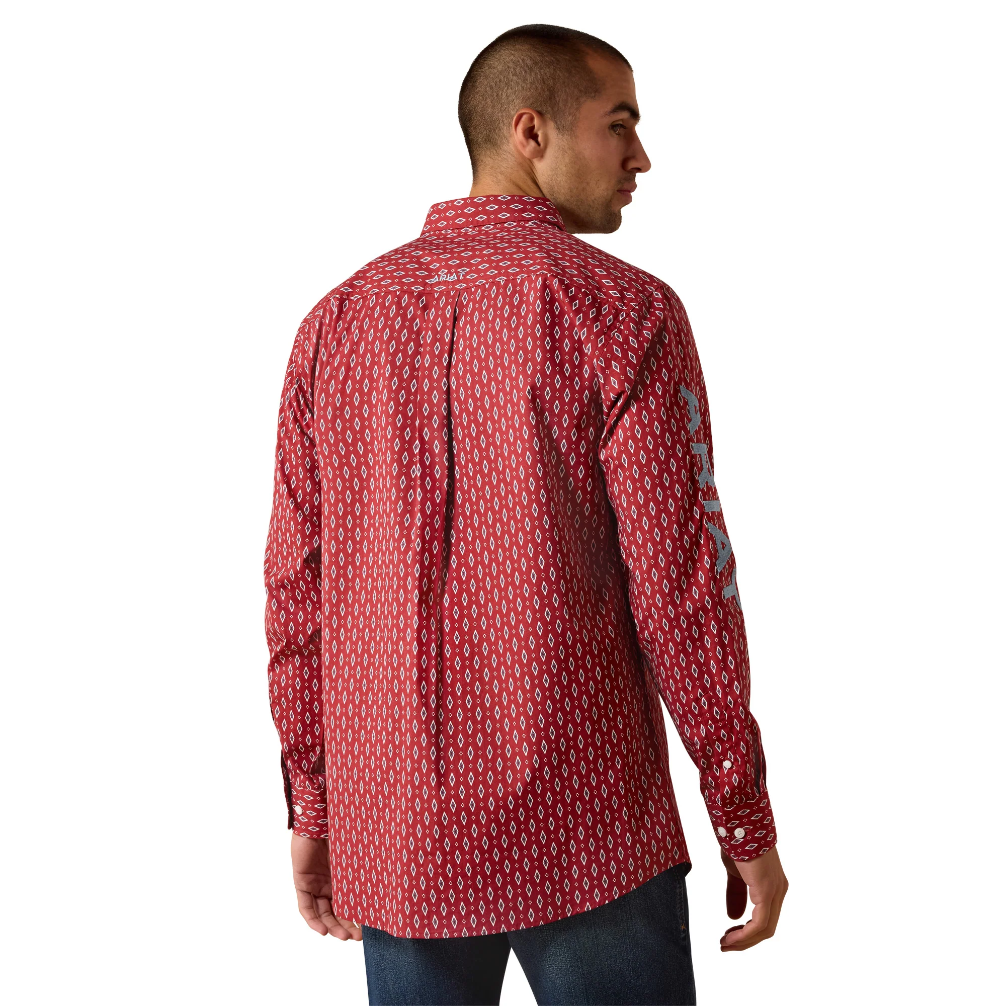 Men Ariat Shit Casual Geo Print 10071758 - Image 4