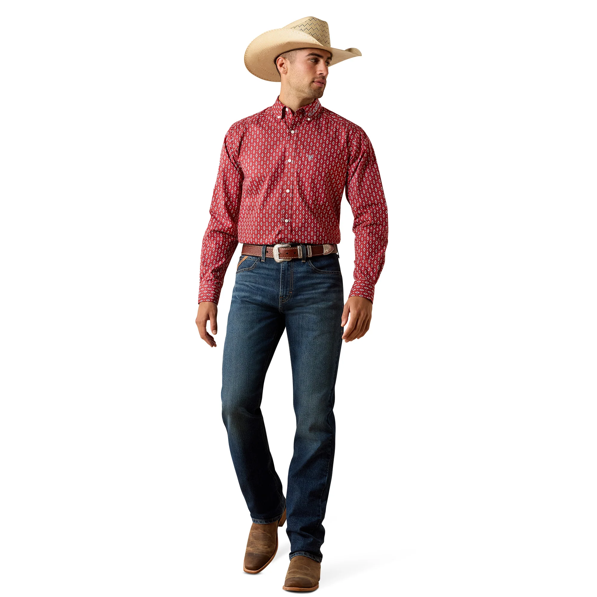 Men Ariat Shit Casual Geo Print 10071758 - Image 5