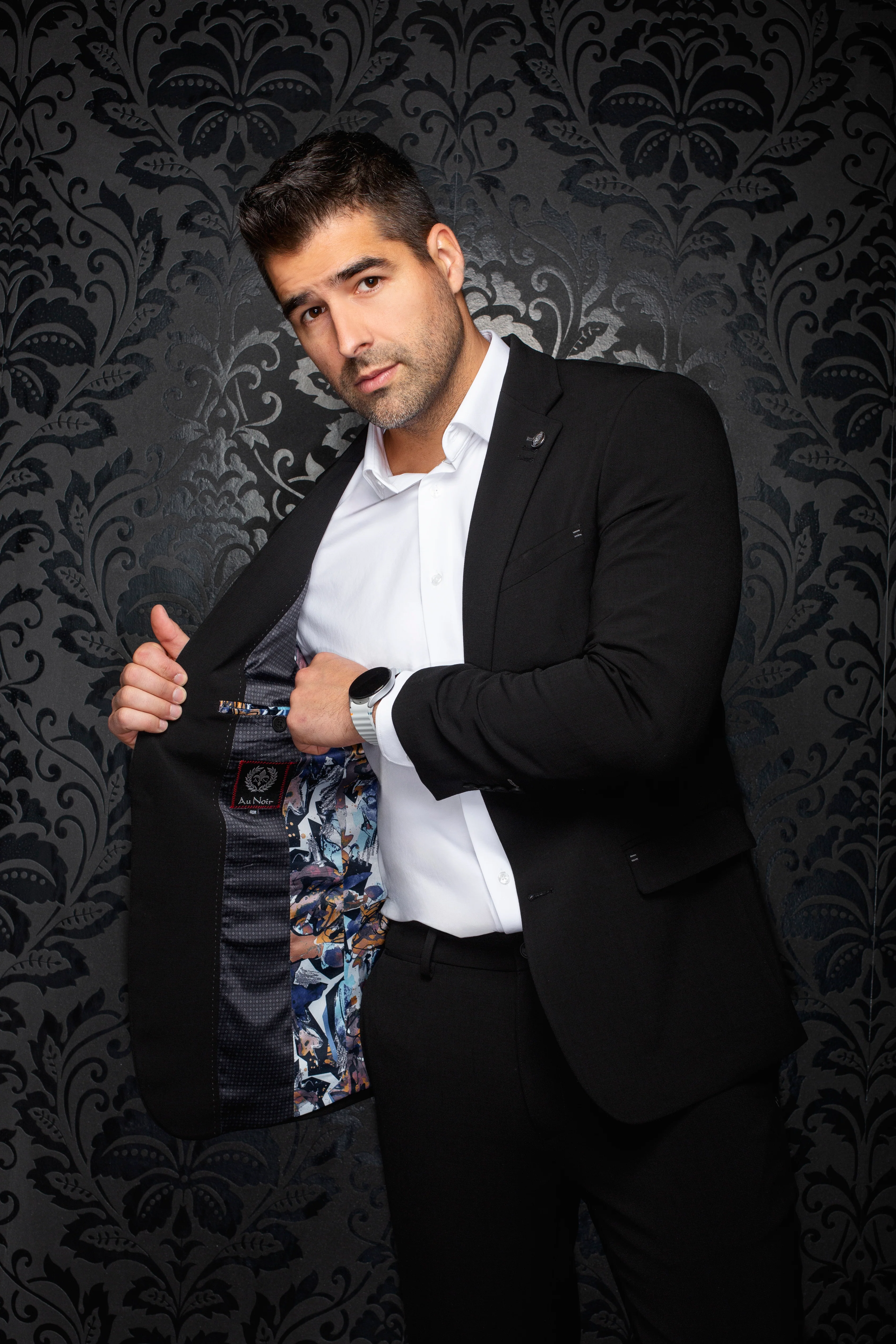 Men Au Noir Blazer Daxx Black - Image 2