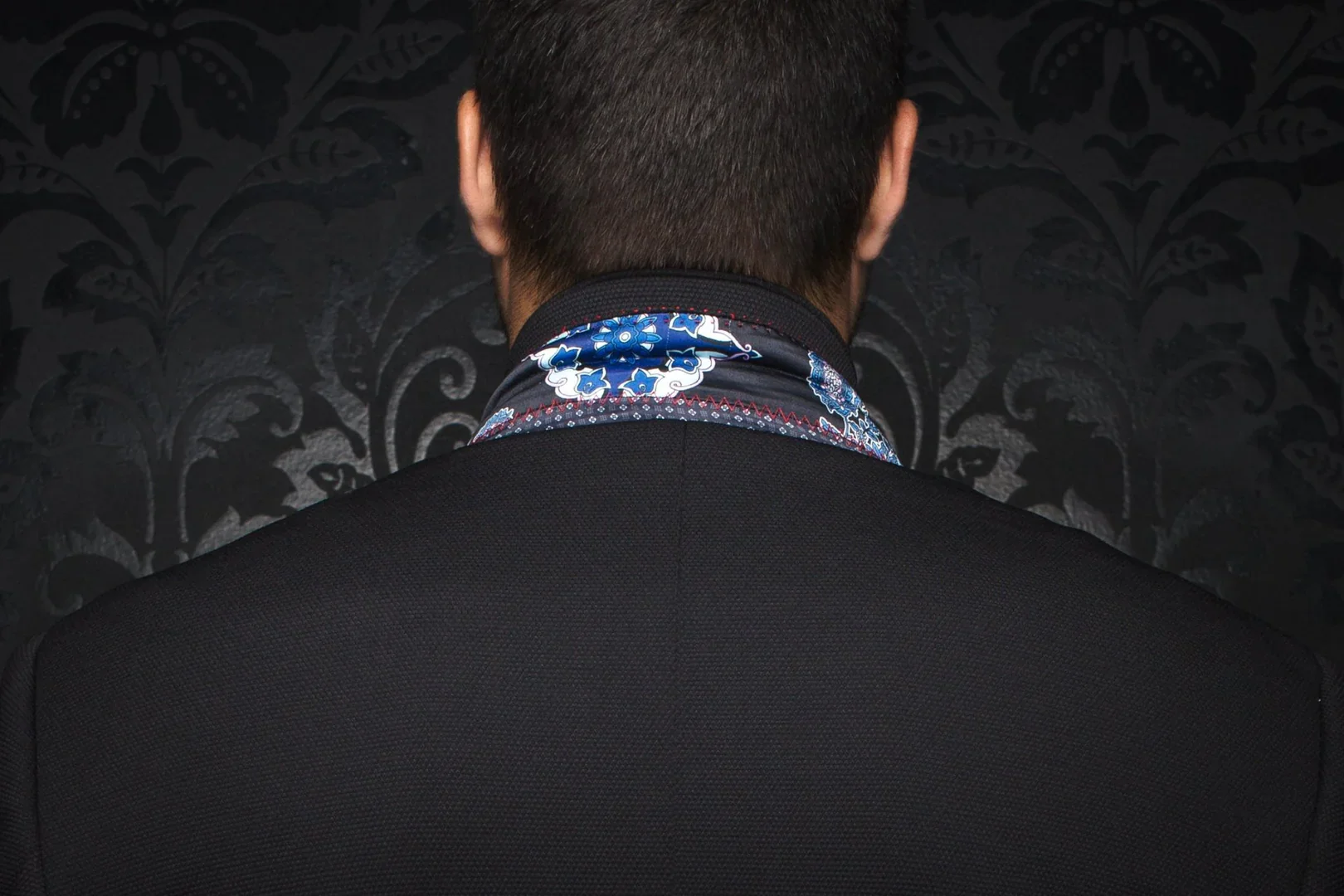 Men Au Noir Blazer Delon Black - Image 3