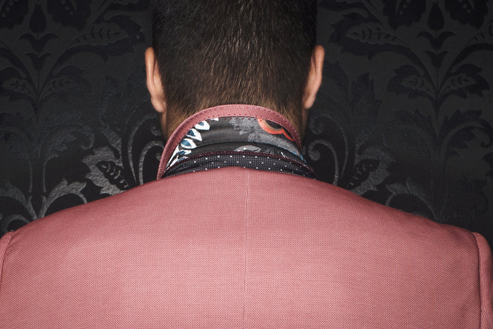 Men Au Noir Blazer Glover Red - Image 3