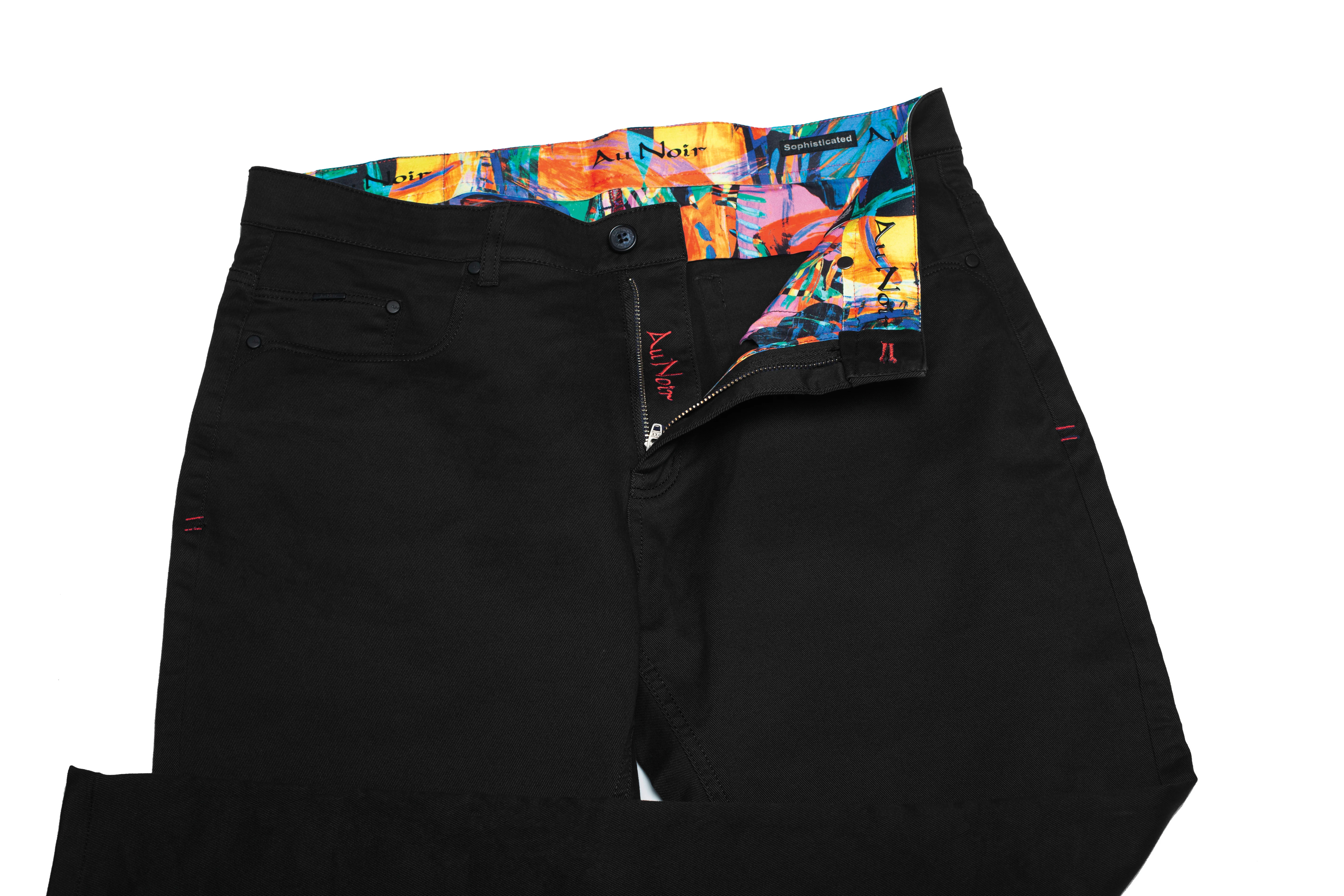 Men Au Noir Jeans Signum Black - Image 2