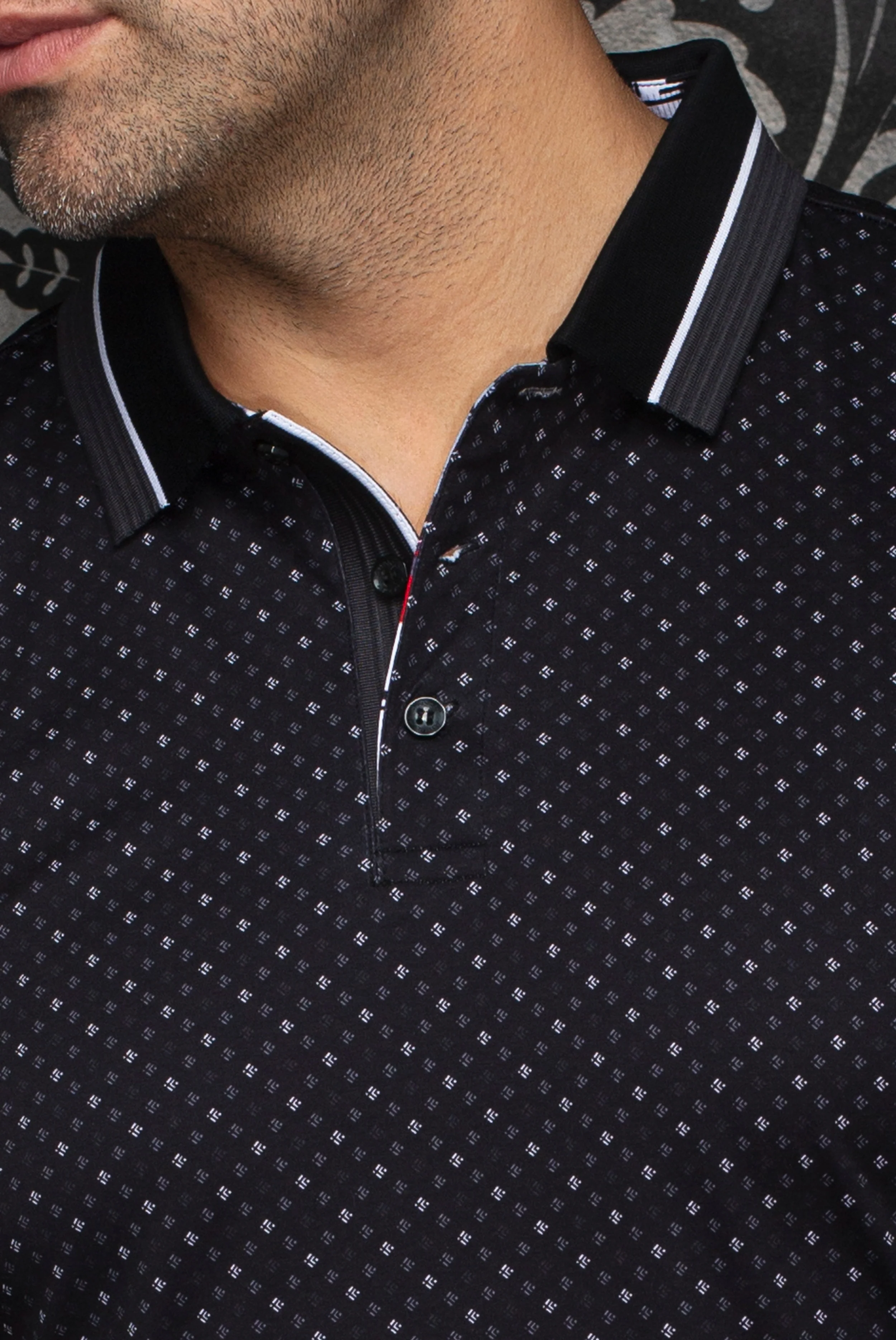 Men Au Noir Polo Darren Black - Image 2