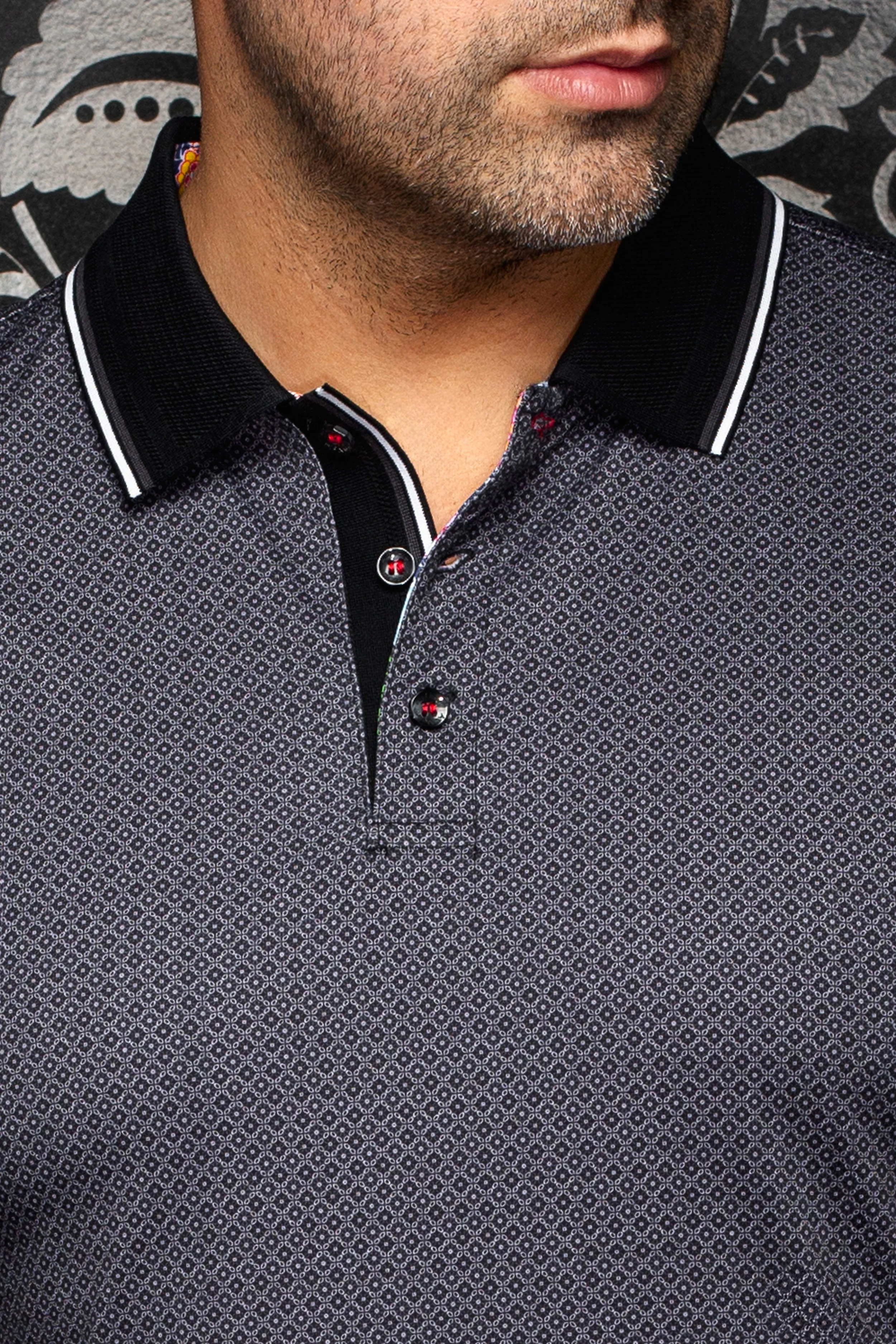 Men Au Noir Polo Seacliff Black - Image 2