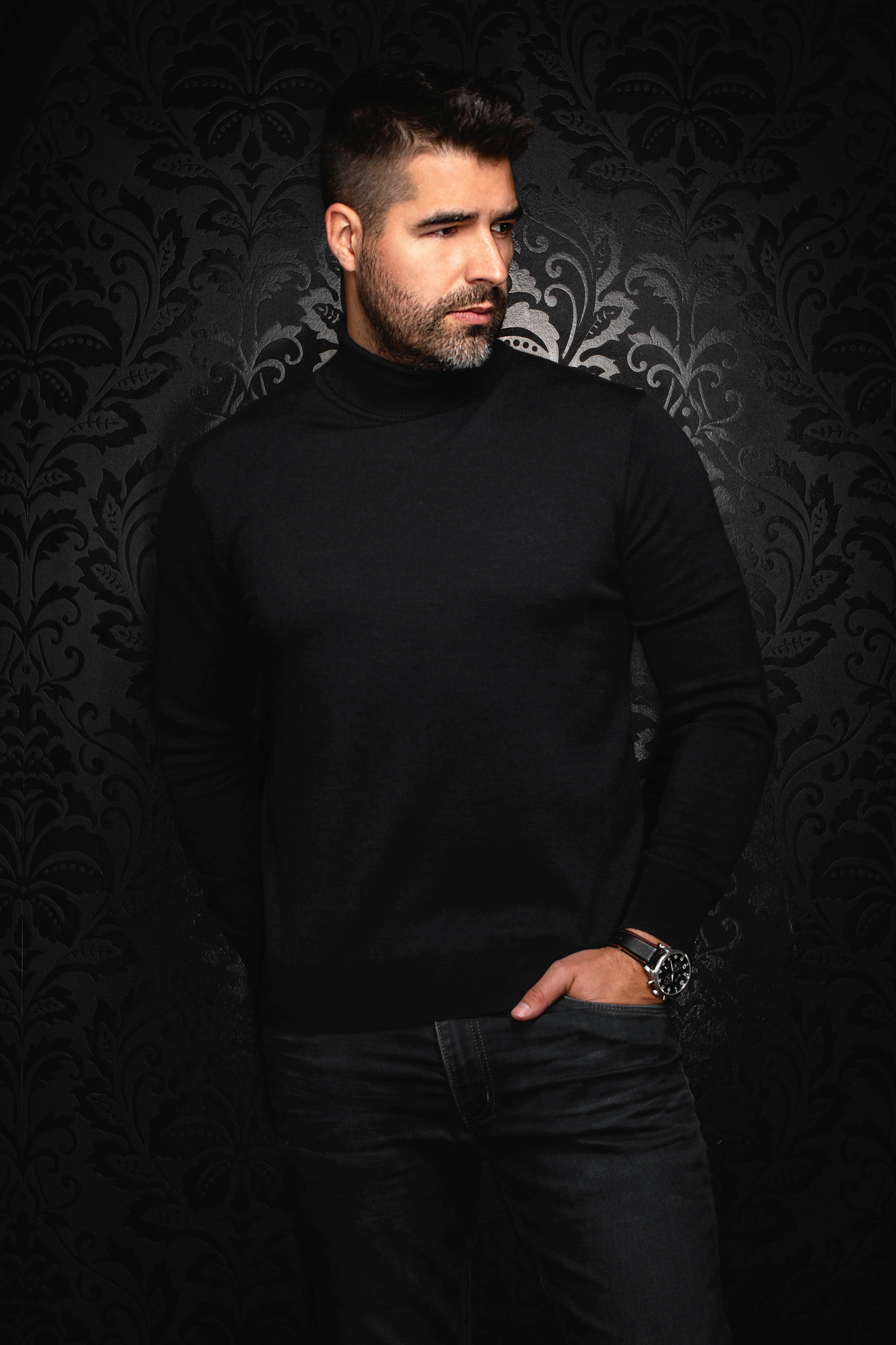 Men Au Noir Sweater Arkanes Black