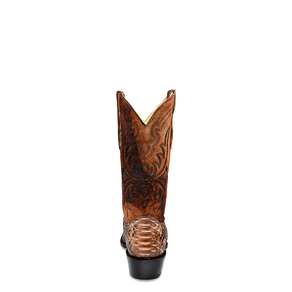 Men Corral Python Boots A4550 - Image 4