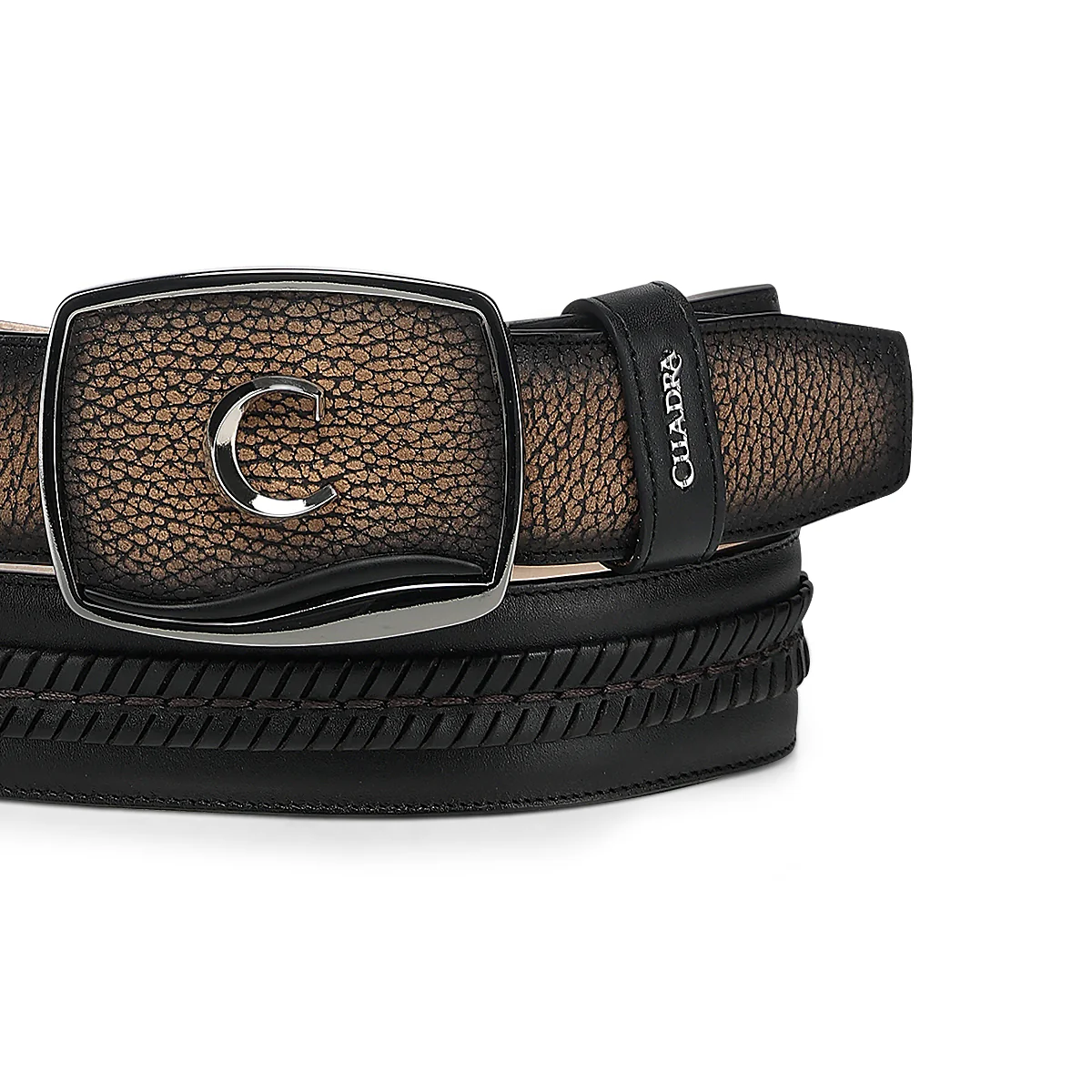 Men Cuadra American Bison Belt BC473 - Image 4