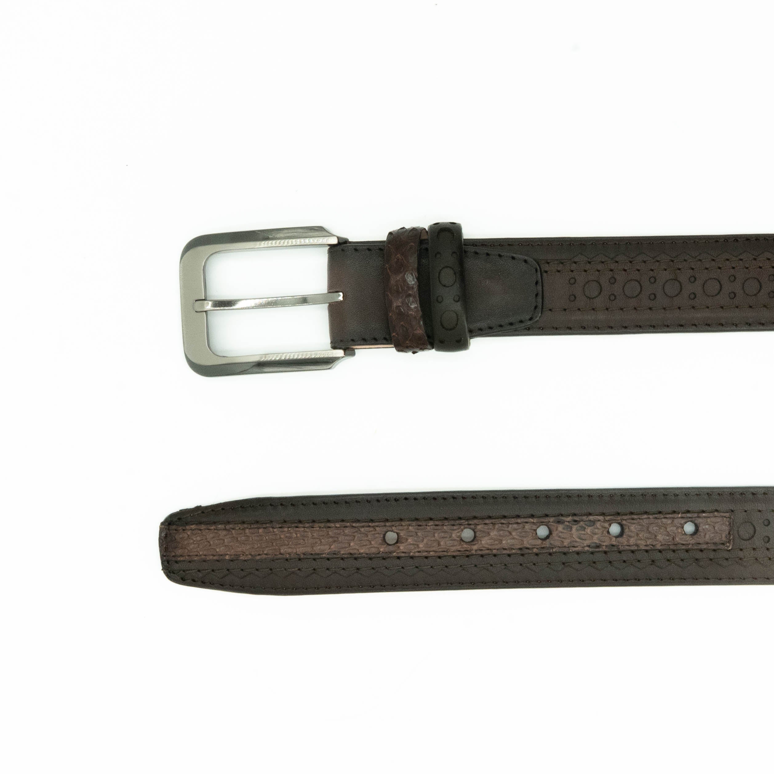 Men Cuadra Python Belt BC338 - Image 2