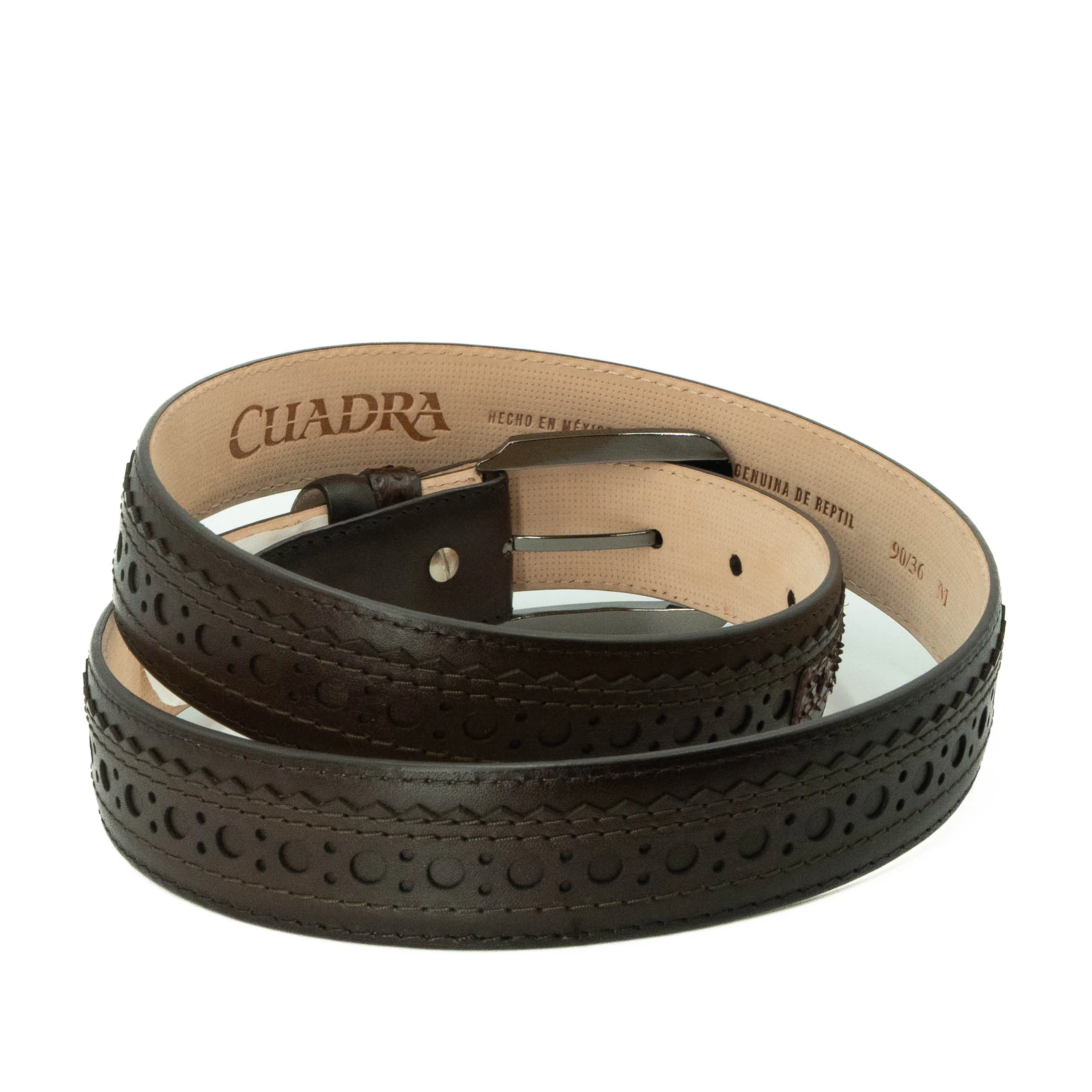 Men Cuadra Python Belt BC338 - Image 4