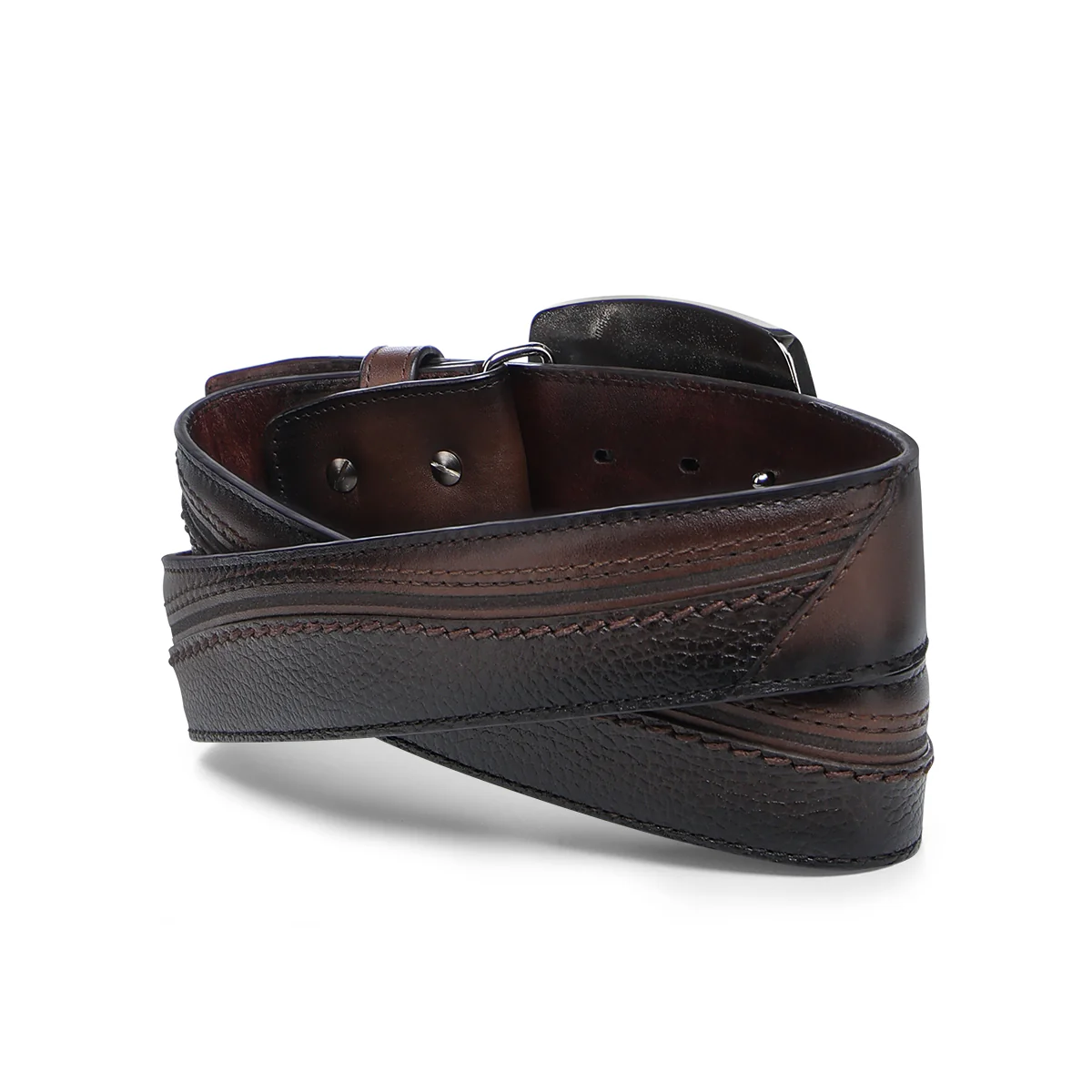 Men Cuadra Cowhide Belt BC427 - Image 3