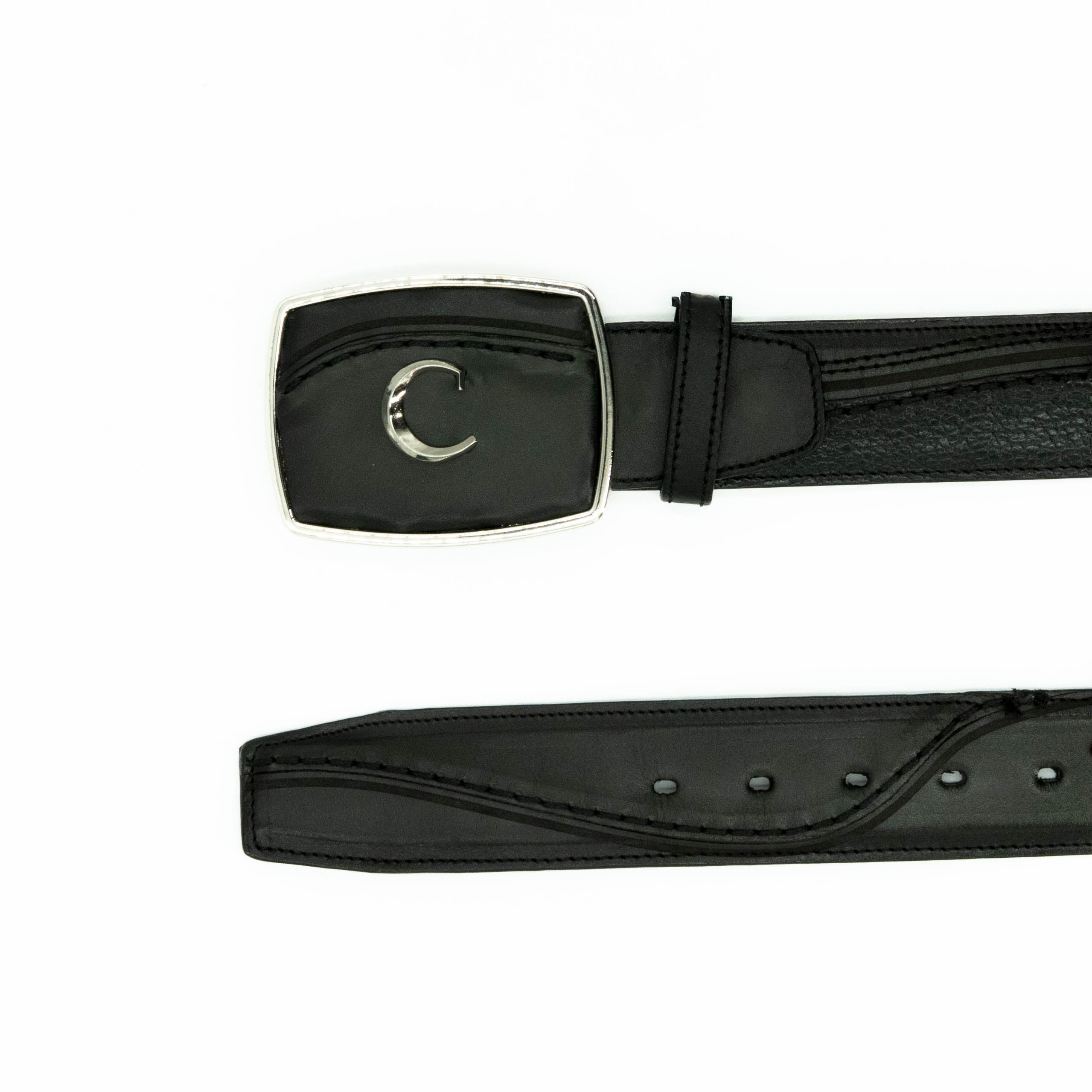 Men Cuadra Cowhide Belt BC428 - Image 2