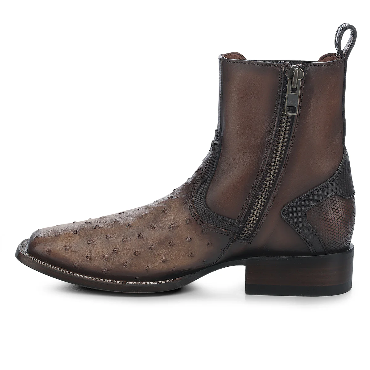 Men Cuadra Ostrich Ankle Boot CU889 - Image 5