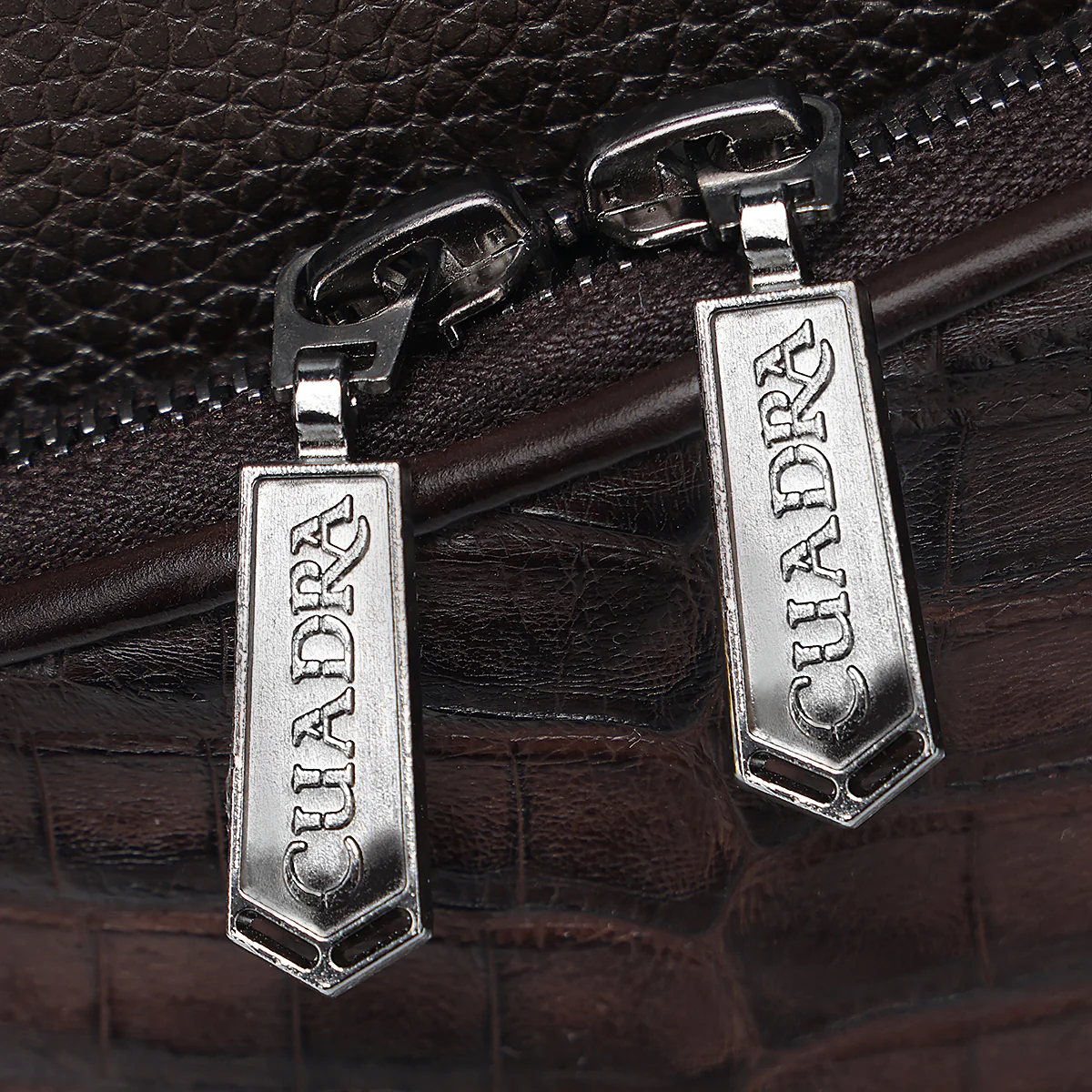Men Cuadra Caiman Zipper Bag DU760 - Image 6