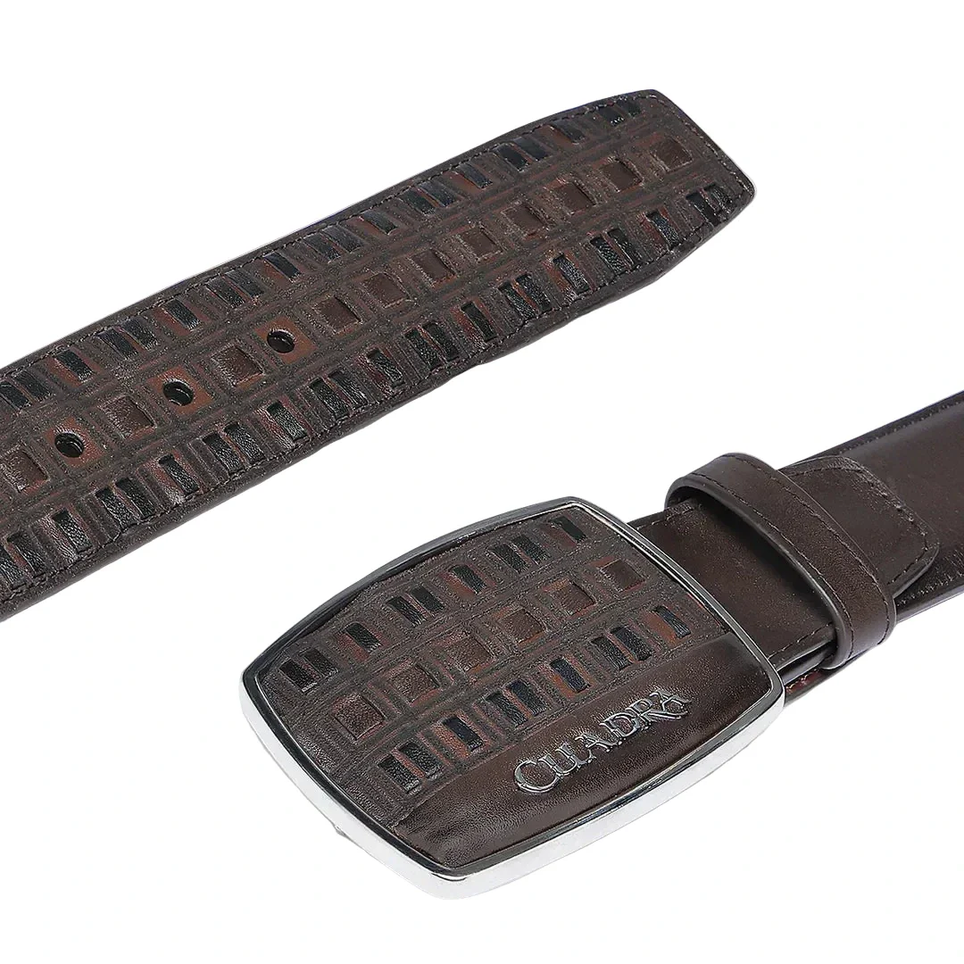 Men Cuadra Cowhide Belt BC401 - Image 2