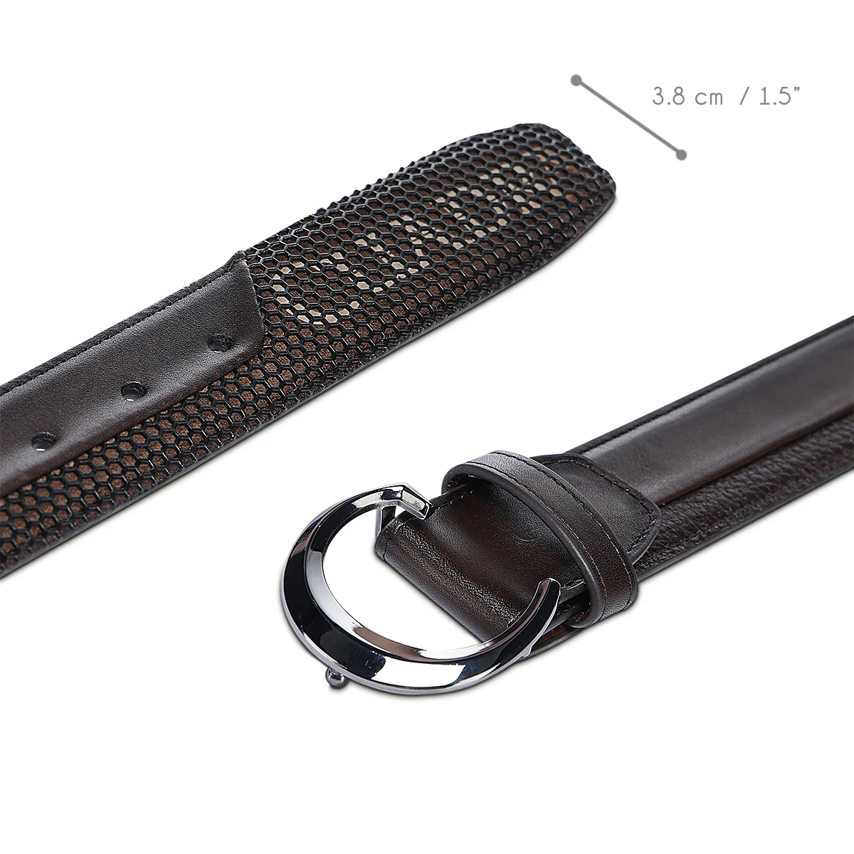 Men Cuadra Cowhide Belt BC437 - Image 4
