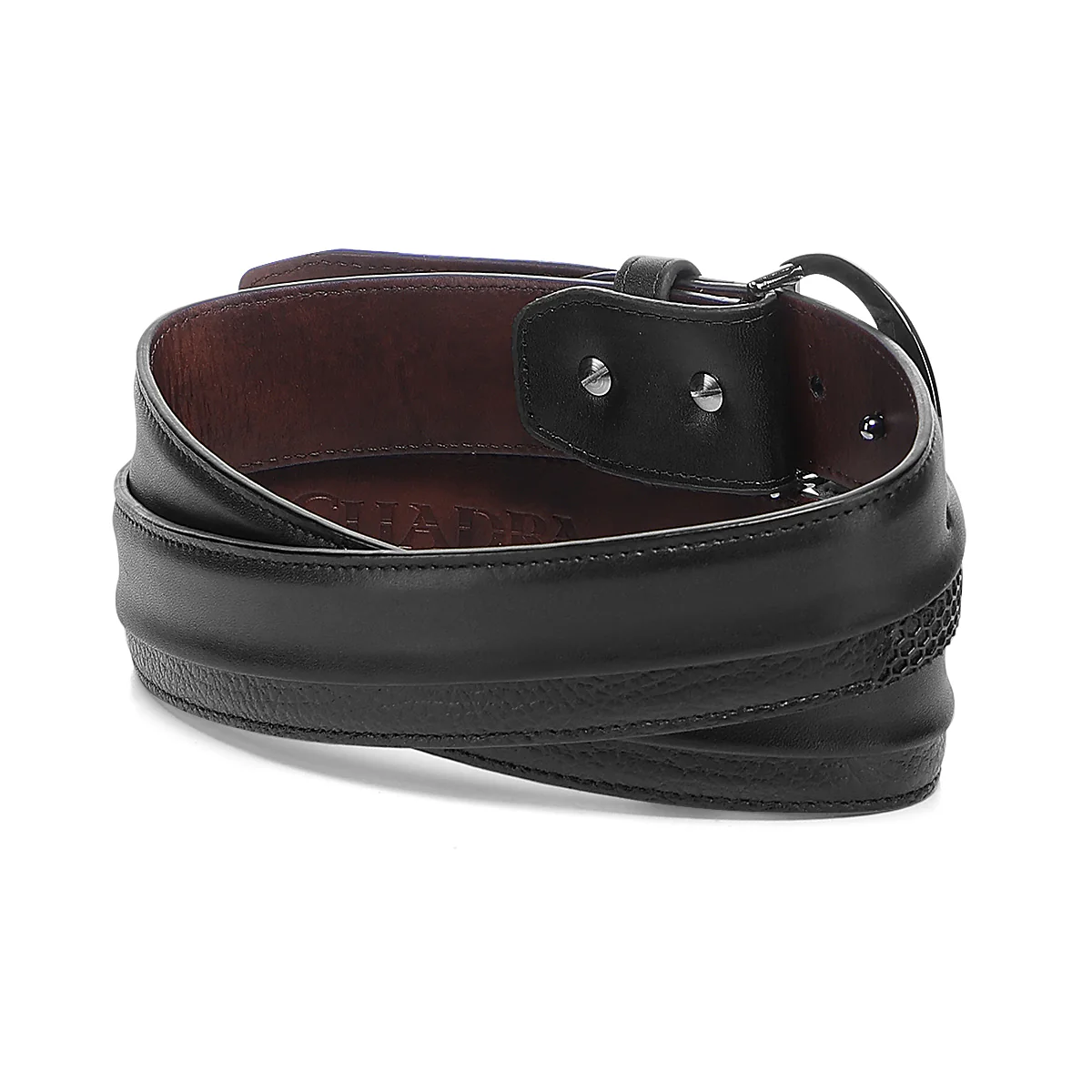 Men Cuadra Cowhide Belt BC438 - Image 3