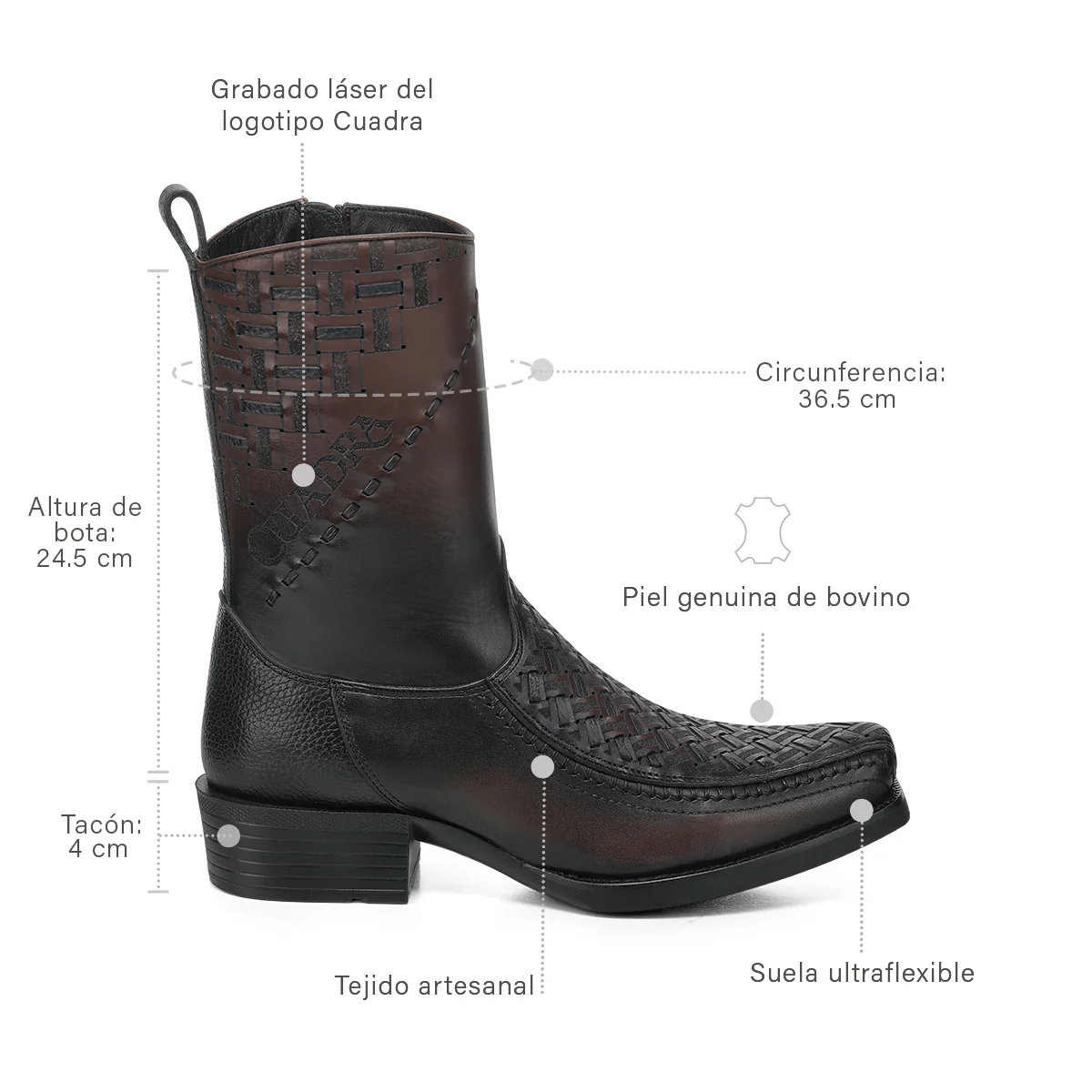Men Cuadra Cowhide Boot CC293 - Image 7