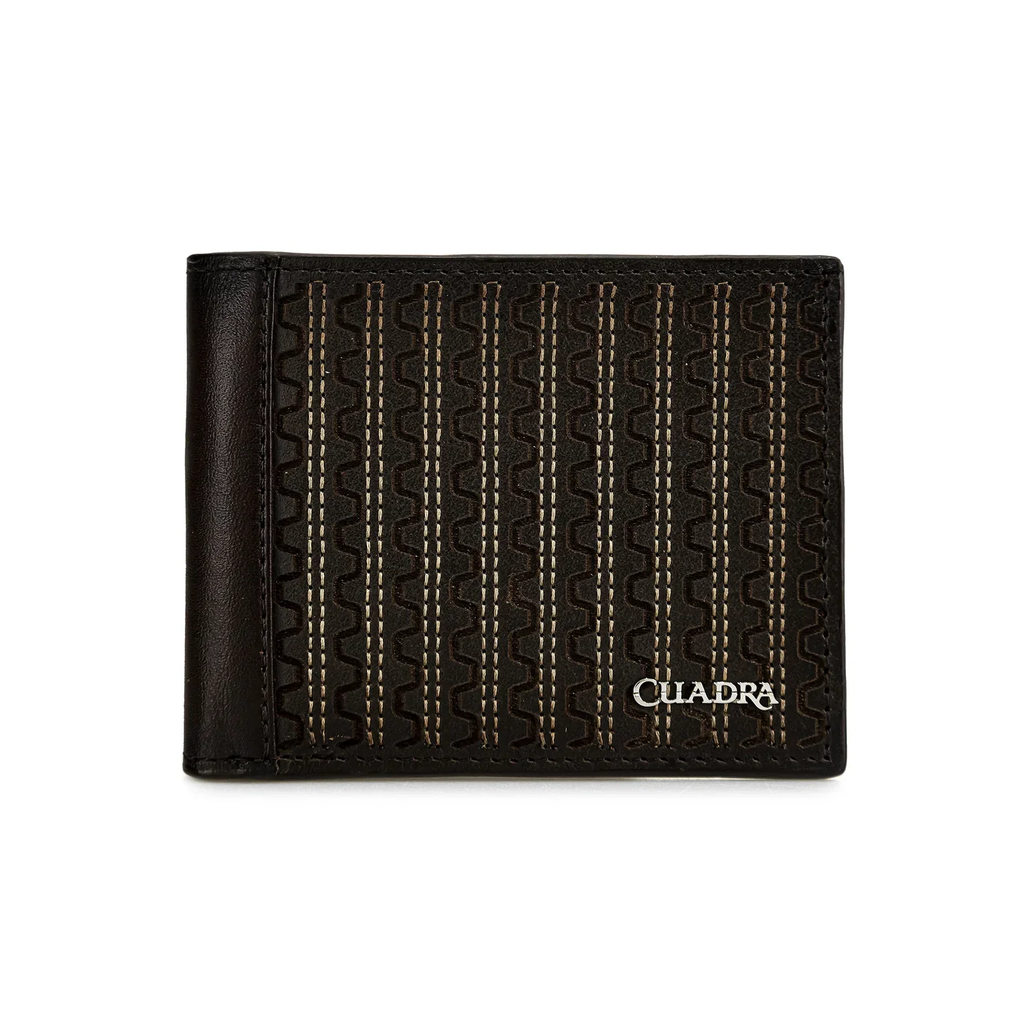 Men Cuadra Cowhide Oxford Laser Wallet DU710