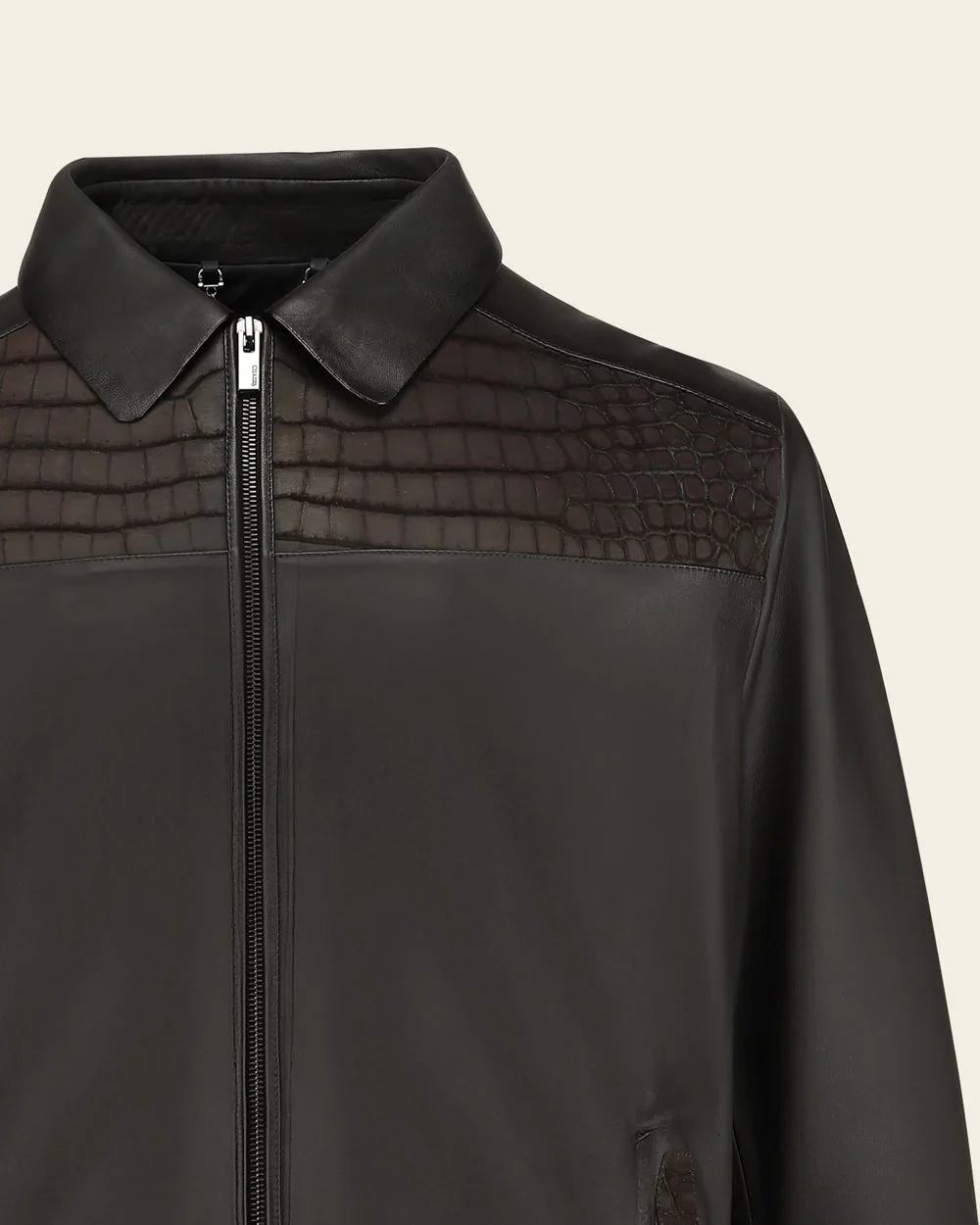 Men Cuadra Crocodylus Porosus Jacket JC357 - Image 5