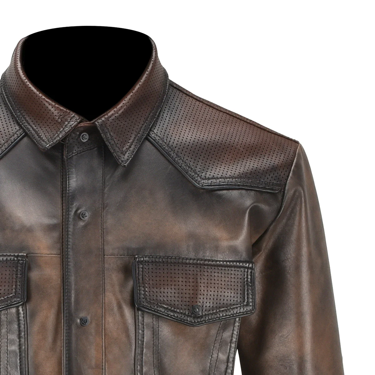 Men Cuadra Lamb Jacket JC256 - Image 4