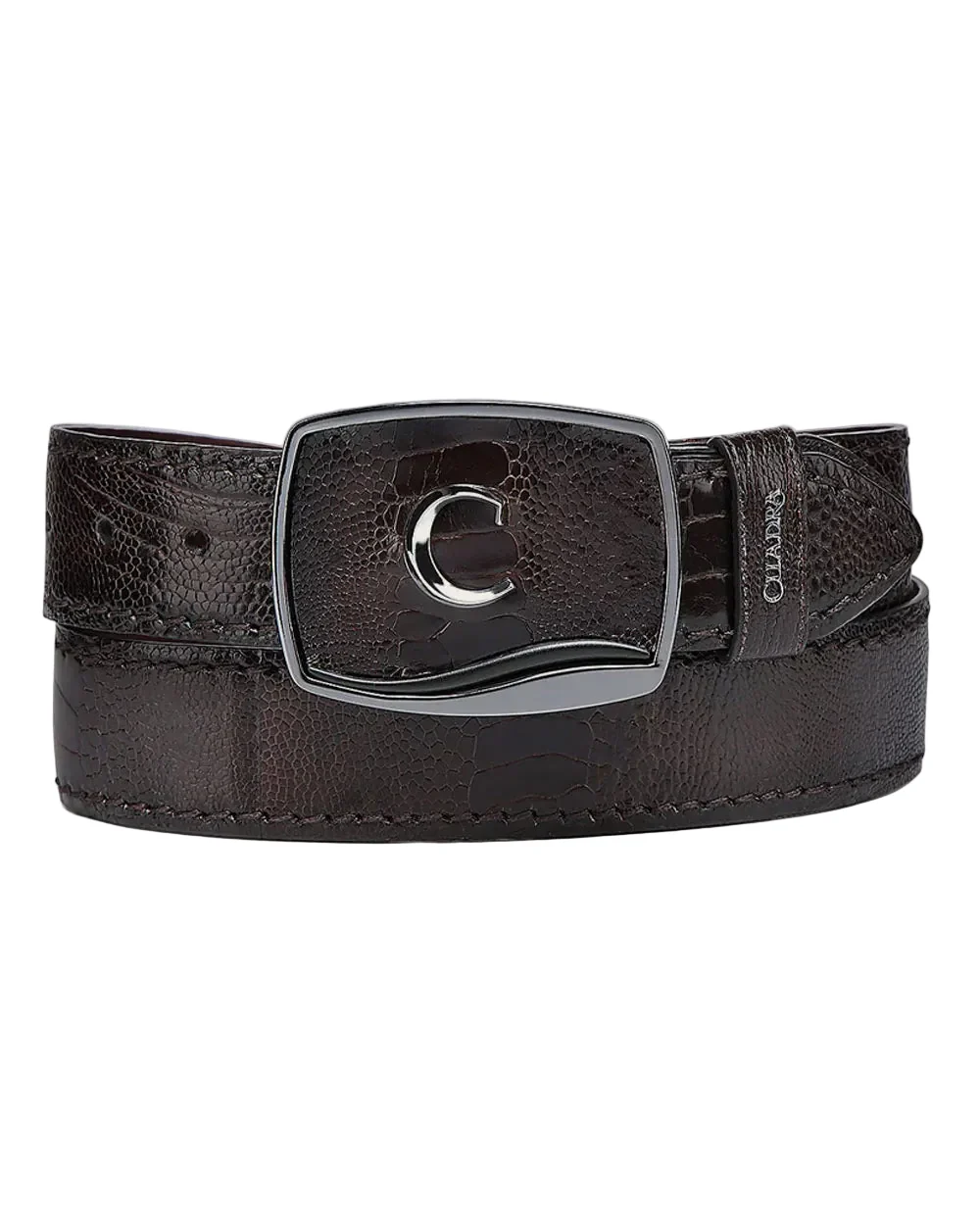 Men Cuadra Ostrich Leg Belt BC439 - Image 2
