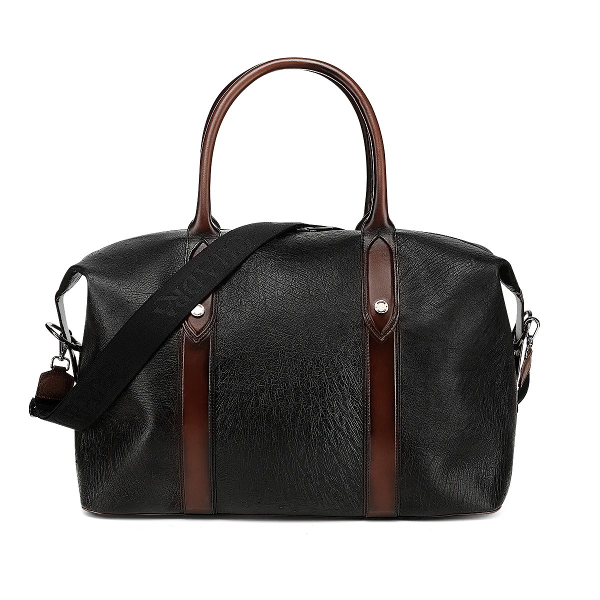 Men Cuadra Smooth Ostrich Travel Bag DU812 - Image 4