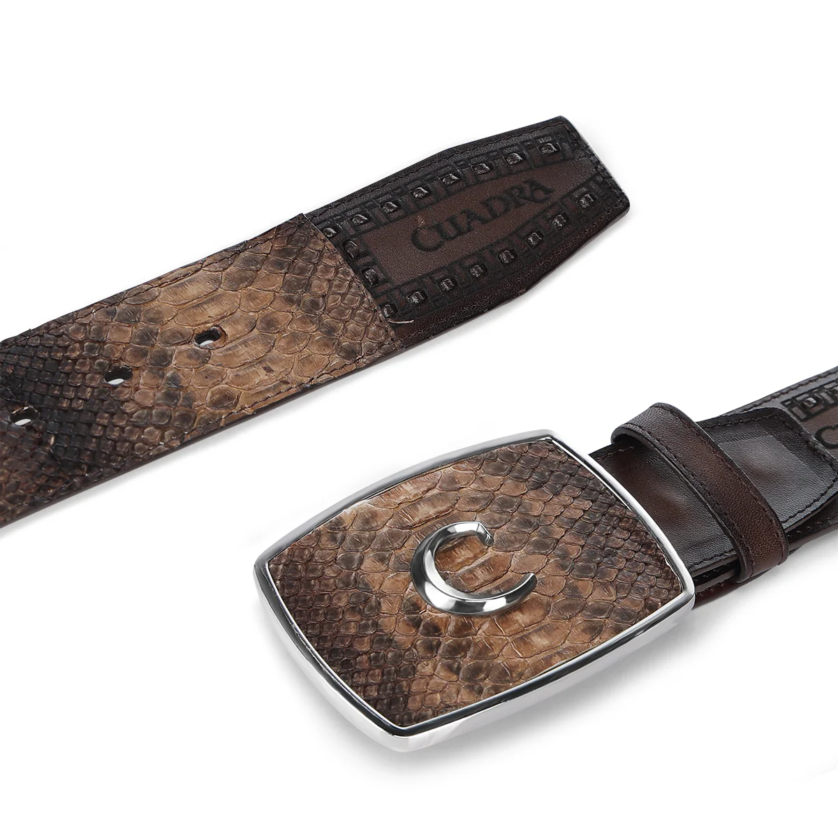 Men Cuadra Python Belt BC430 - Image 2