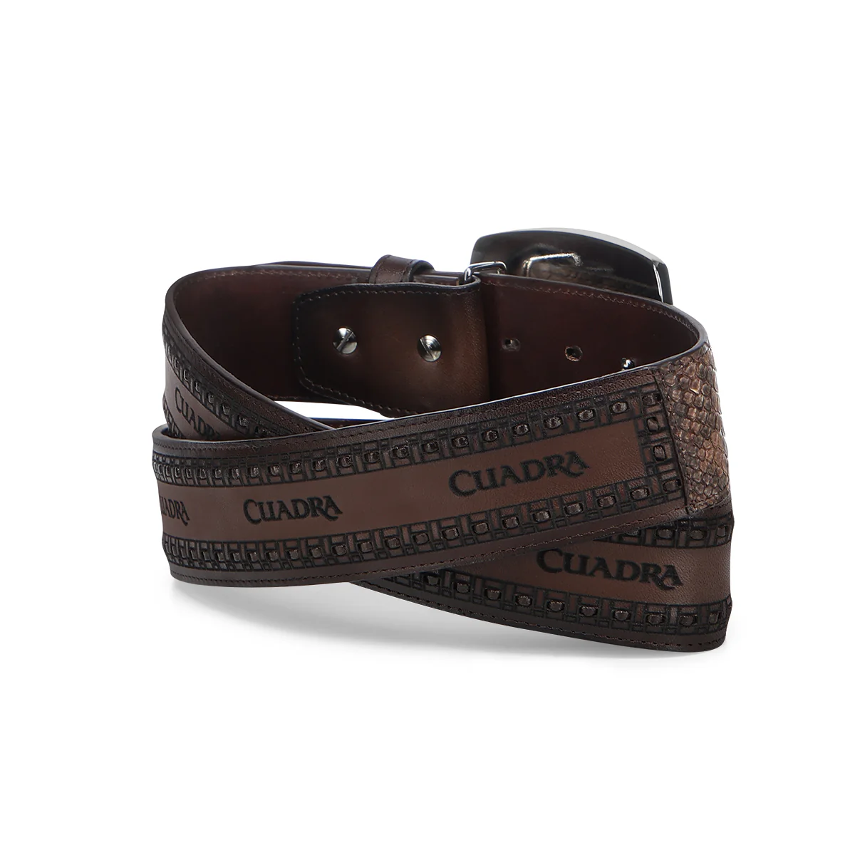 Men Cuadra Python Belt BC430 - Image 3