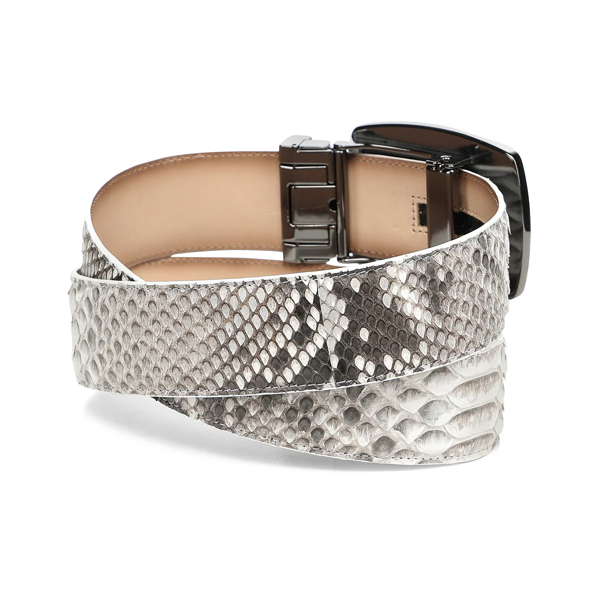 Men Cuadra Python Belt BC482 - Image 3
