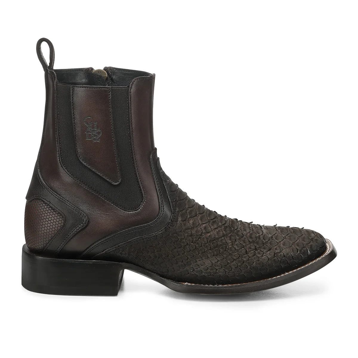 Men Cuadra Python Zipper Boot CC284 - Image 2