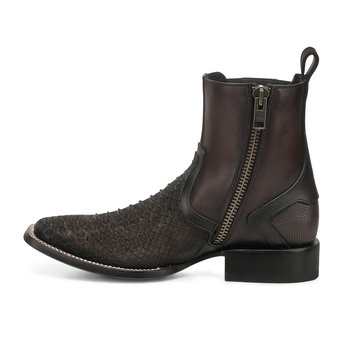 Men Cuadra Python Zipper Boot CC284 - Image 4