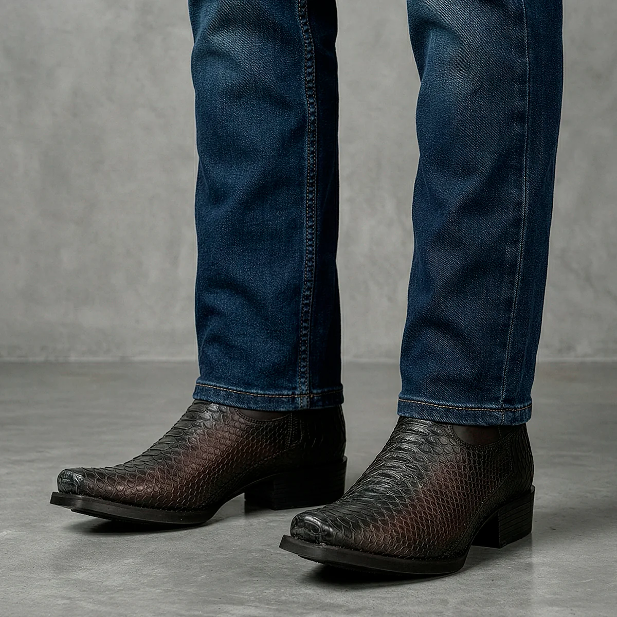 Men Cuadra Python Boot CC296 - Image 11