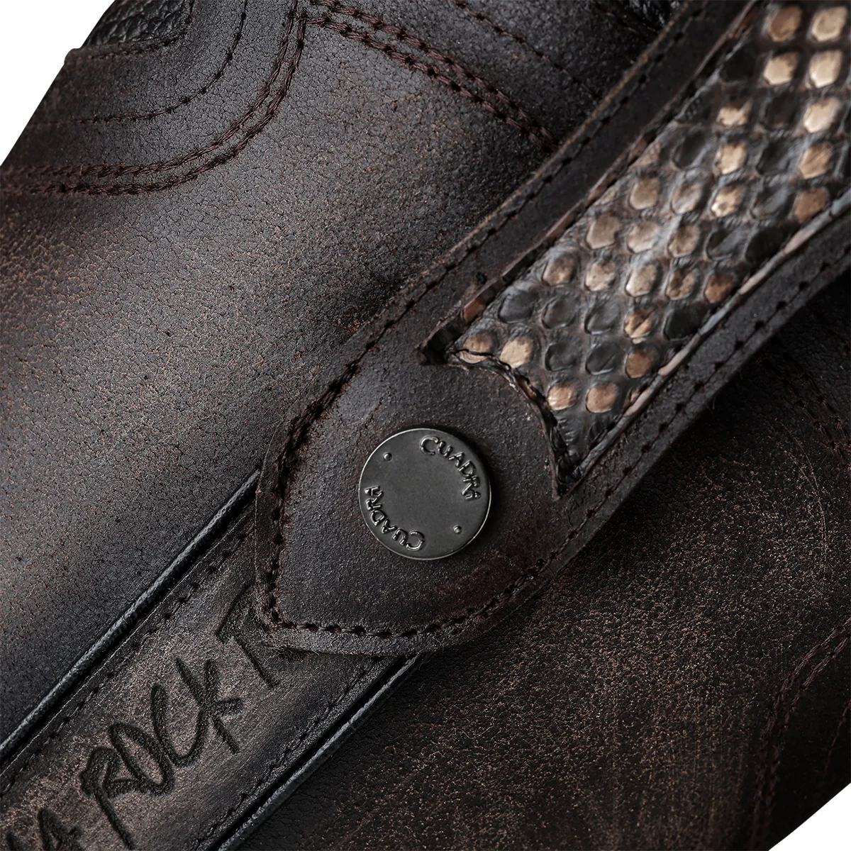 Men Cuadra Python Ankle Boot CC214 - Image 2