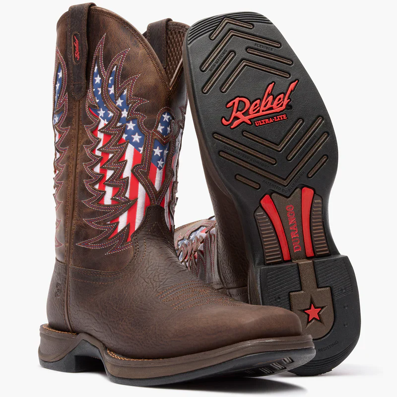 Men Durango Cowhide Boot DDB0519 - Image 6