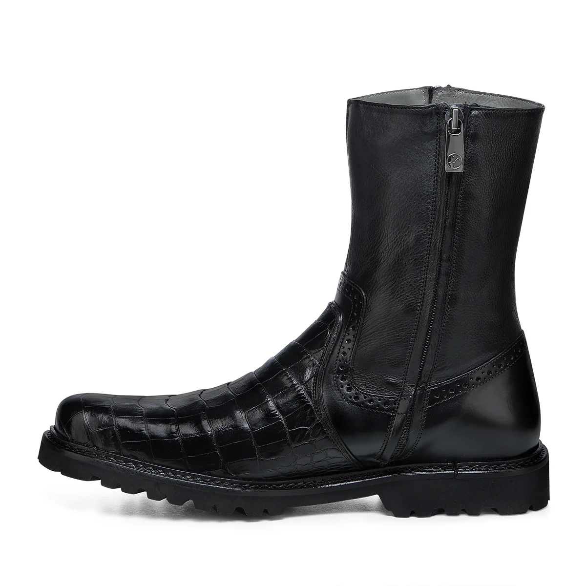 Men Franco Cuadra Alligator Ankle Boot FF233 - Image 4