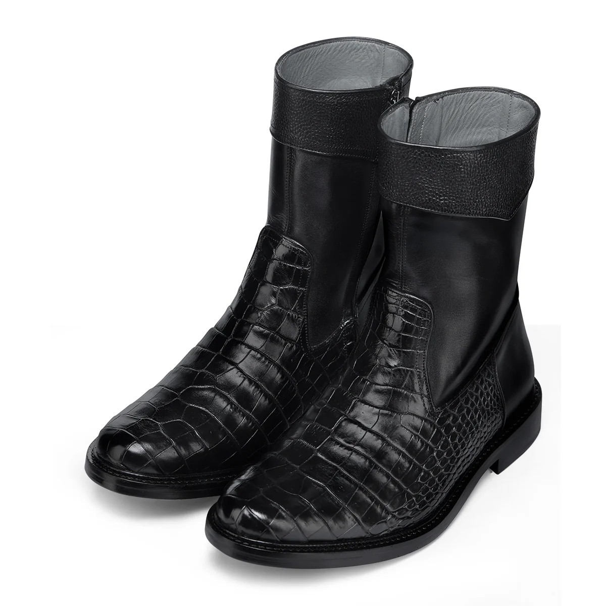 Men Franco Cuadra Alligator Ankle Boot FC986 - Image 7