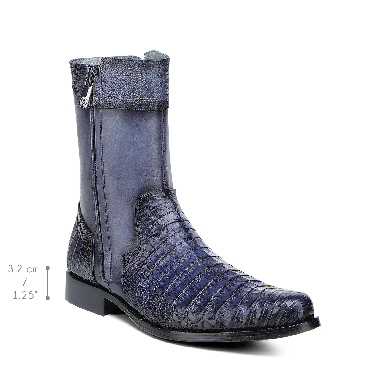 Men Franco Cuadra Caiman Ankle Boot FF206 - Image 8