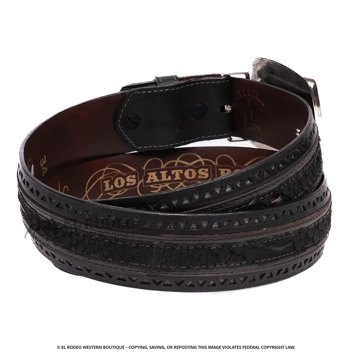 Men Los Altos Python Belt C25UN5705 - Image 2