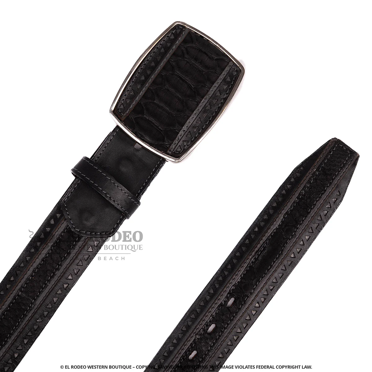 Men Los Altos Python Belt C25UN5705 - Image 3