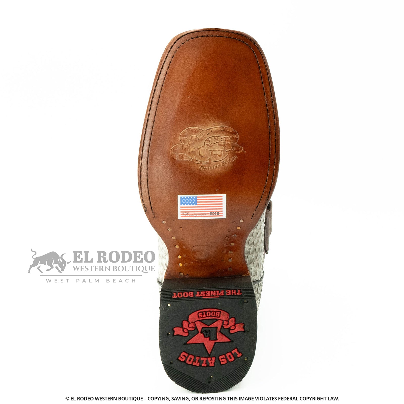 Men Los Altos Python Boot H8229849 - Image 7