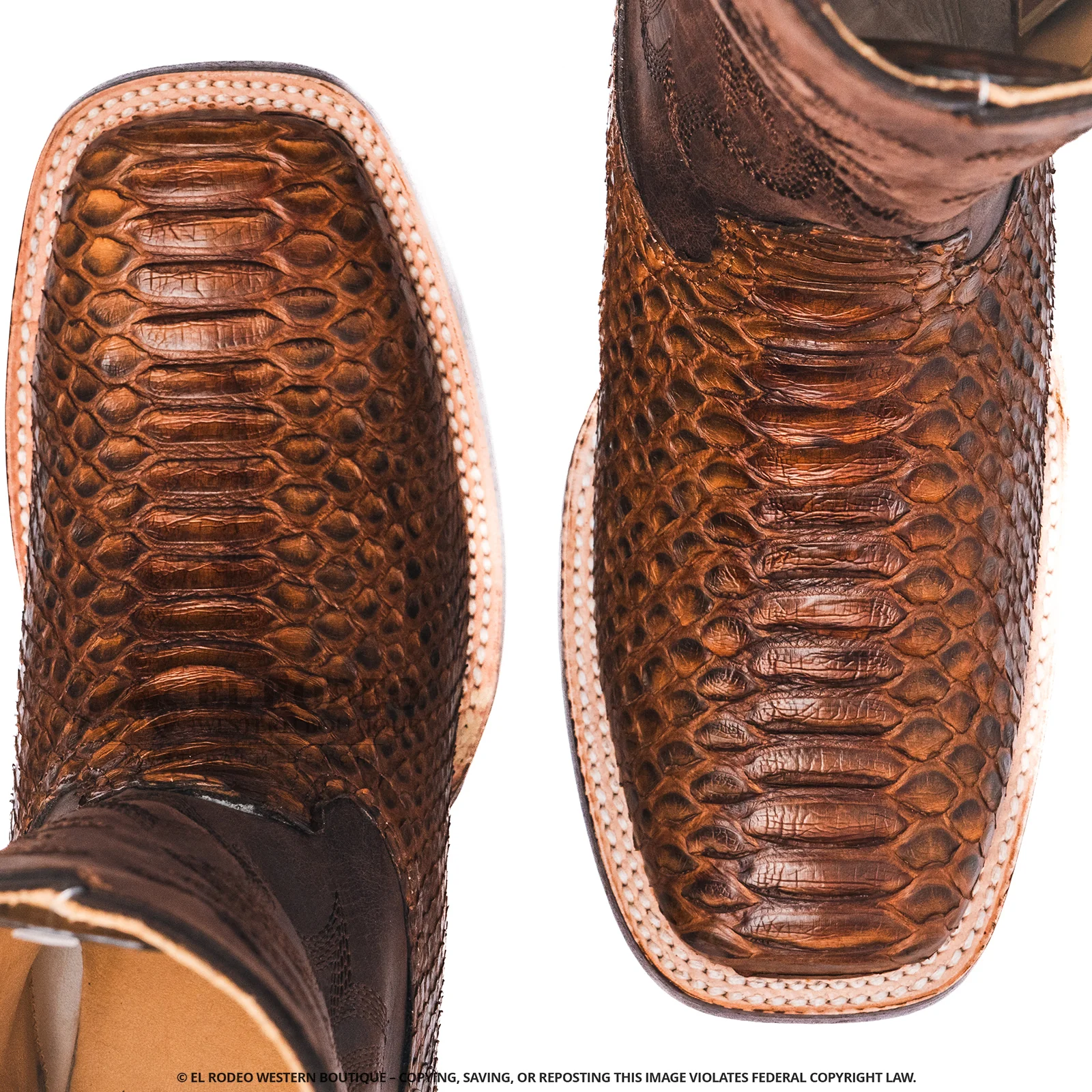 Men Los Altos Python Boots H8225788 - Image 6