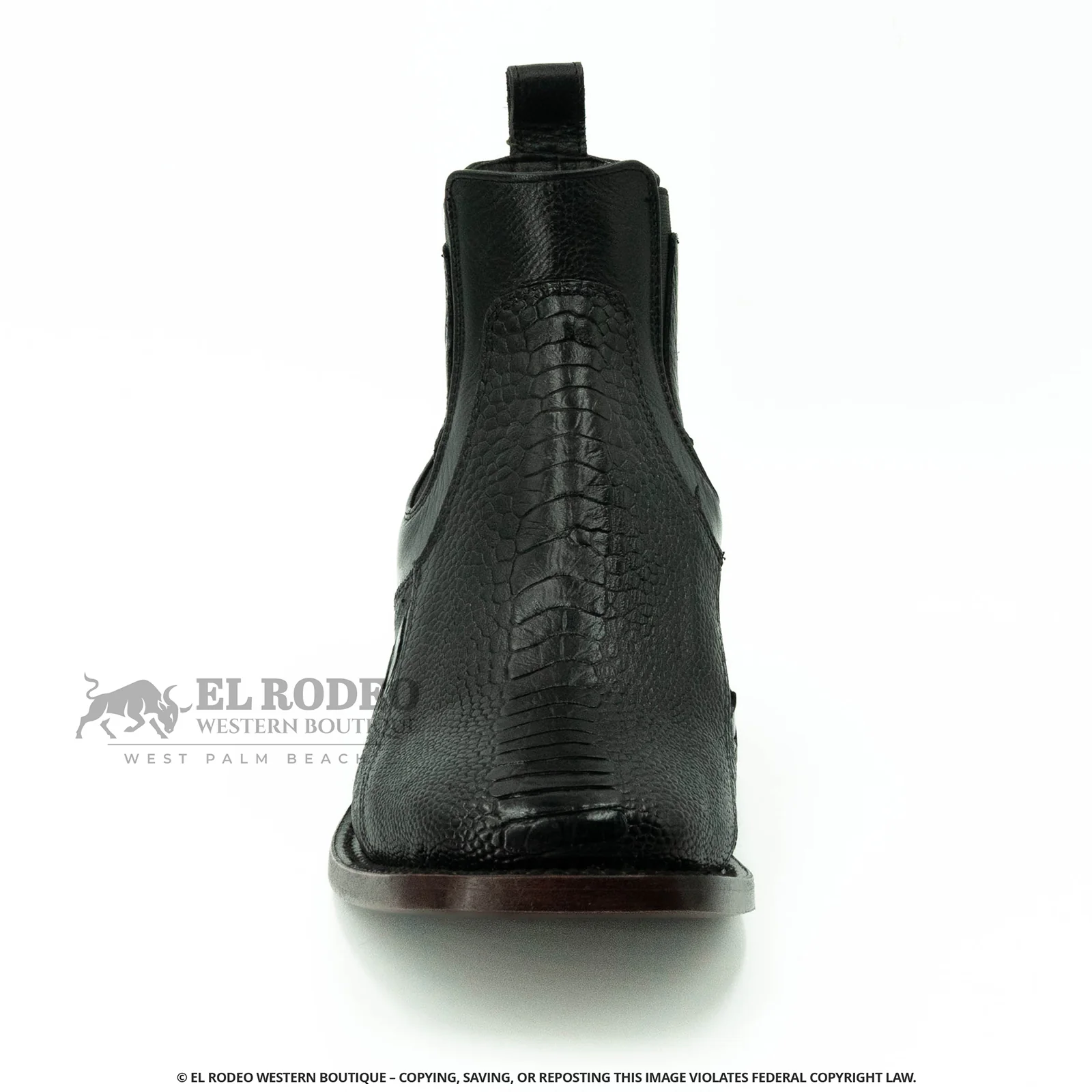 Men Los Altos Ostrich Leg Ankle Boot H82BV0505 - Image 3